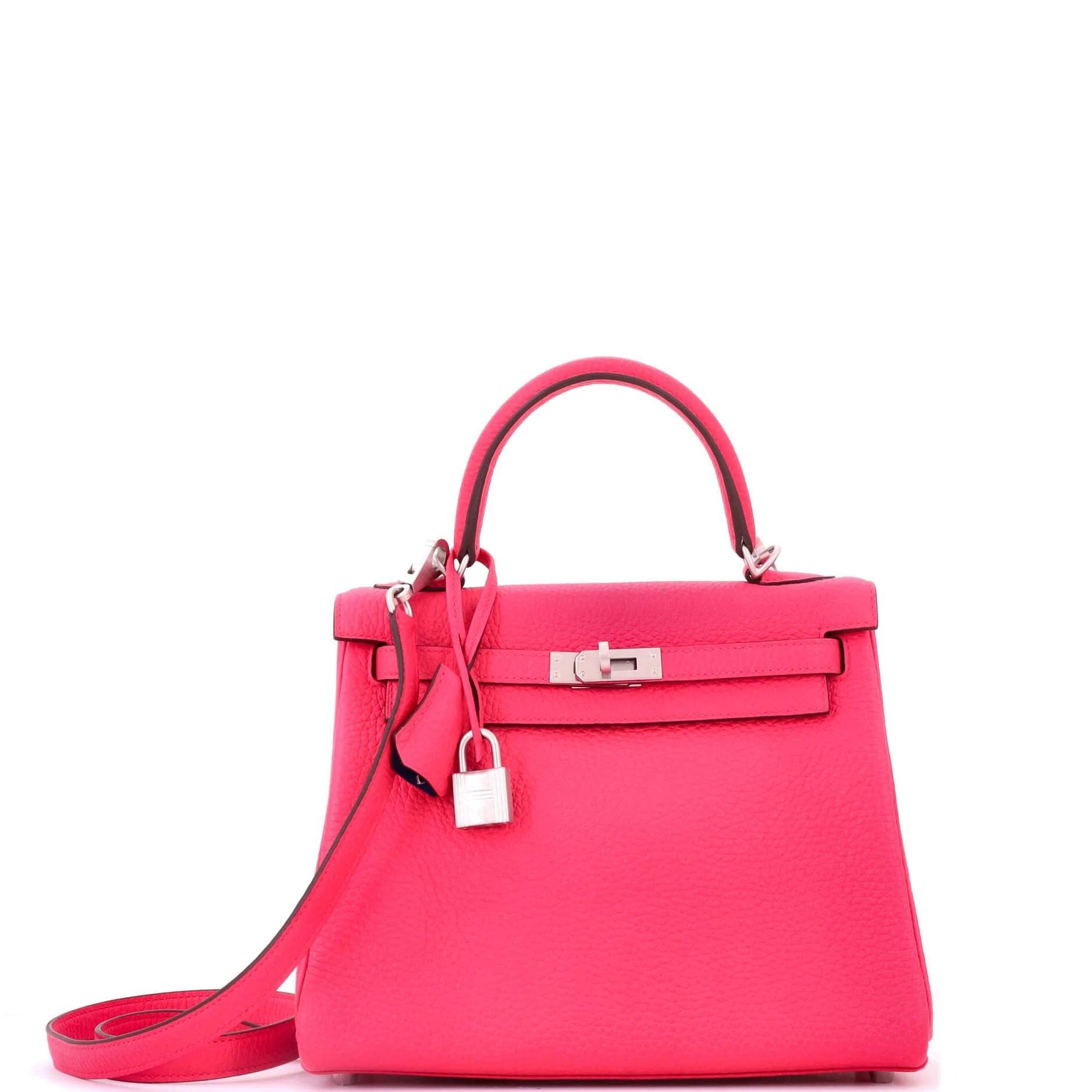 Kelly 25 leather handbag