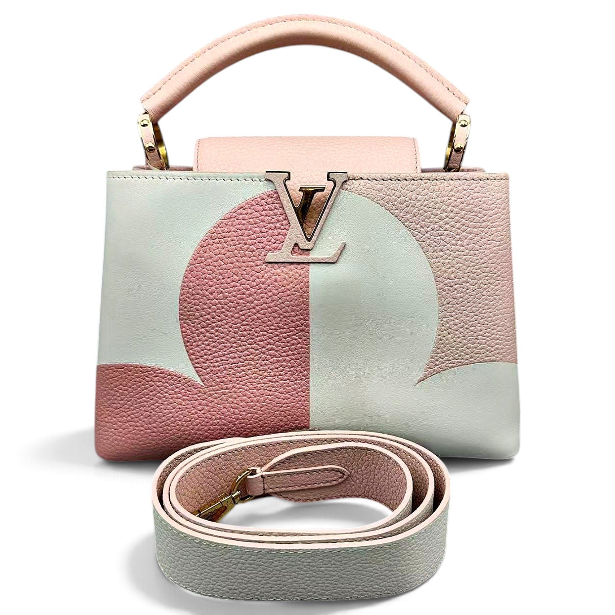 Capucines leather handbag
