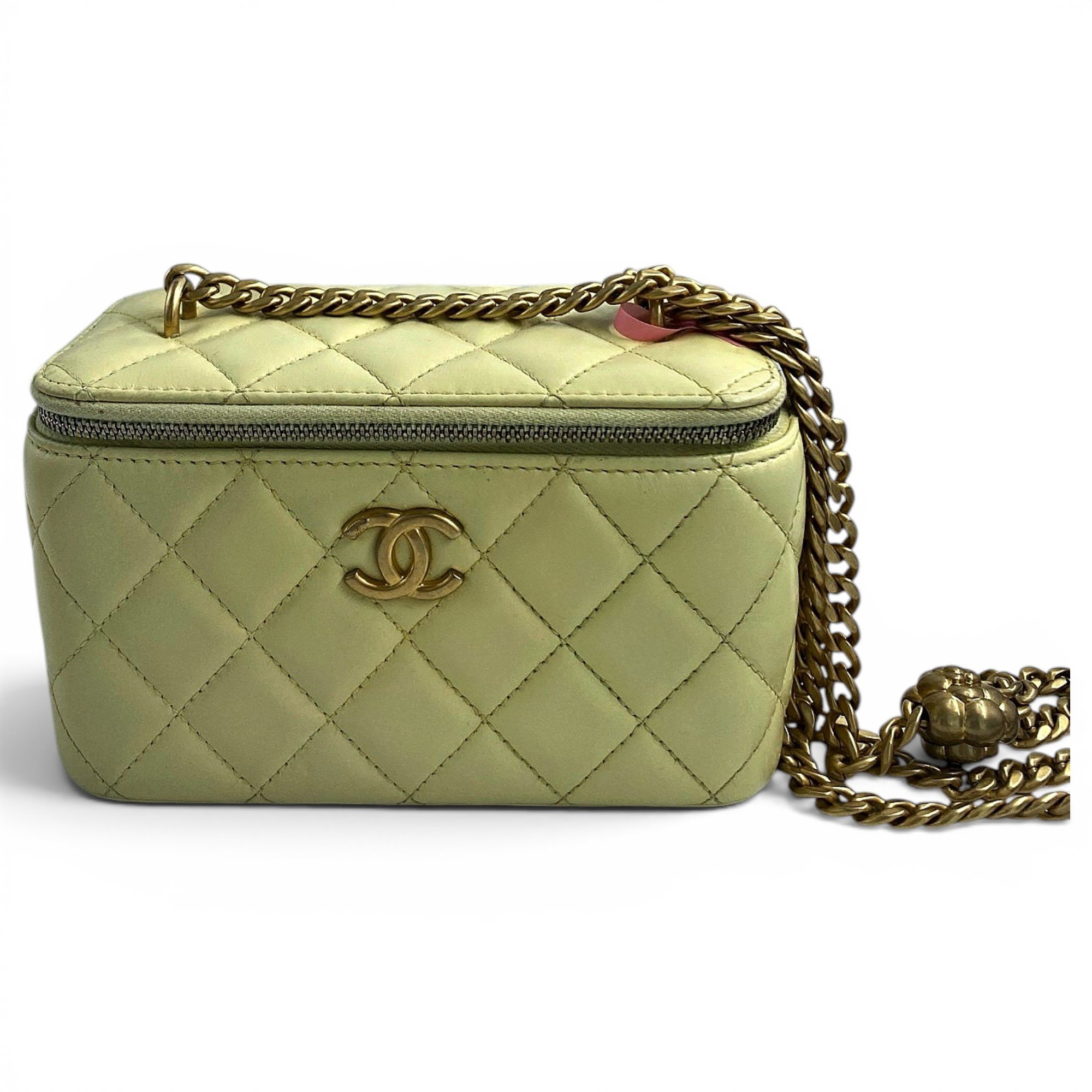 Vanity leather mini bag