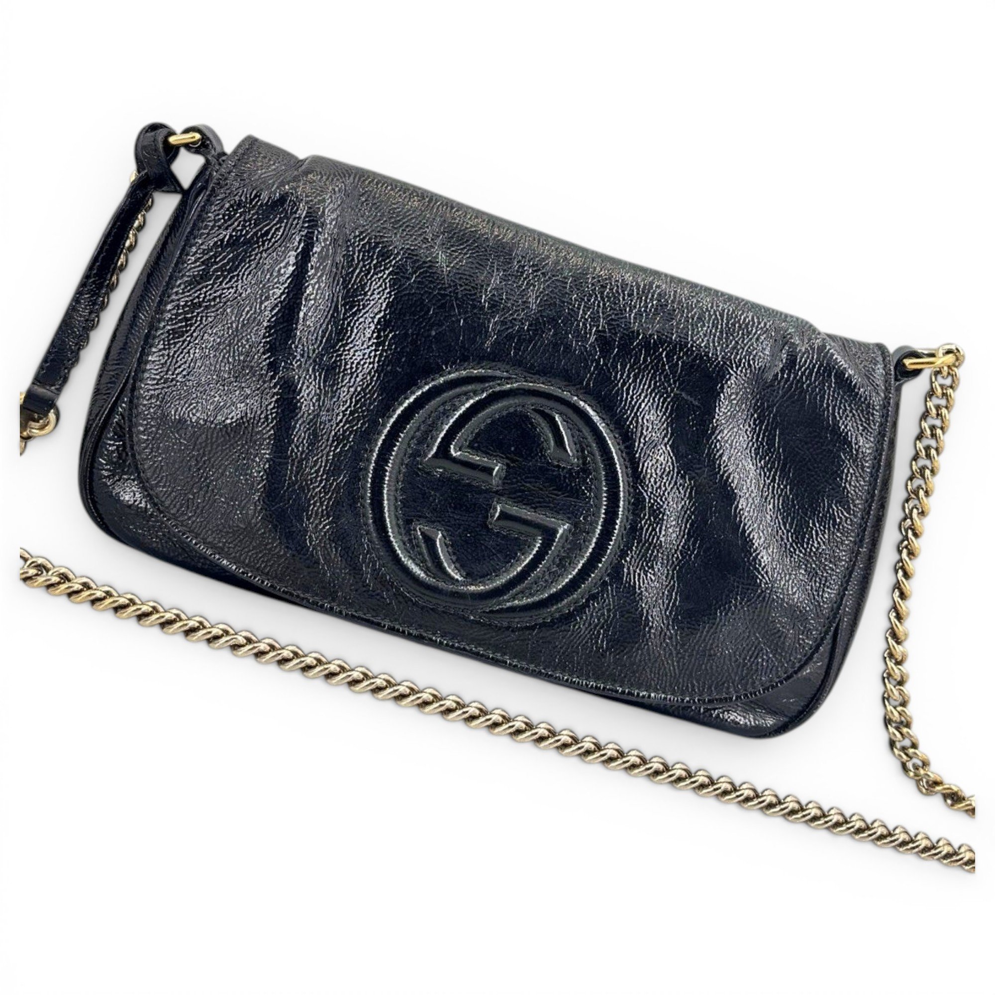 Soho Long Flap leather handbag
