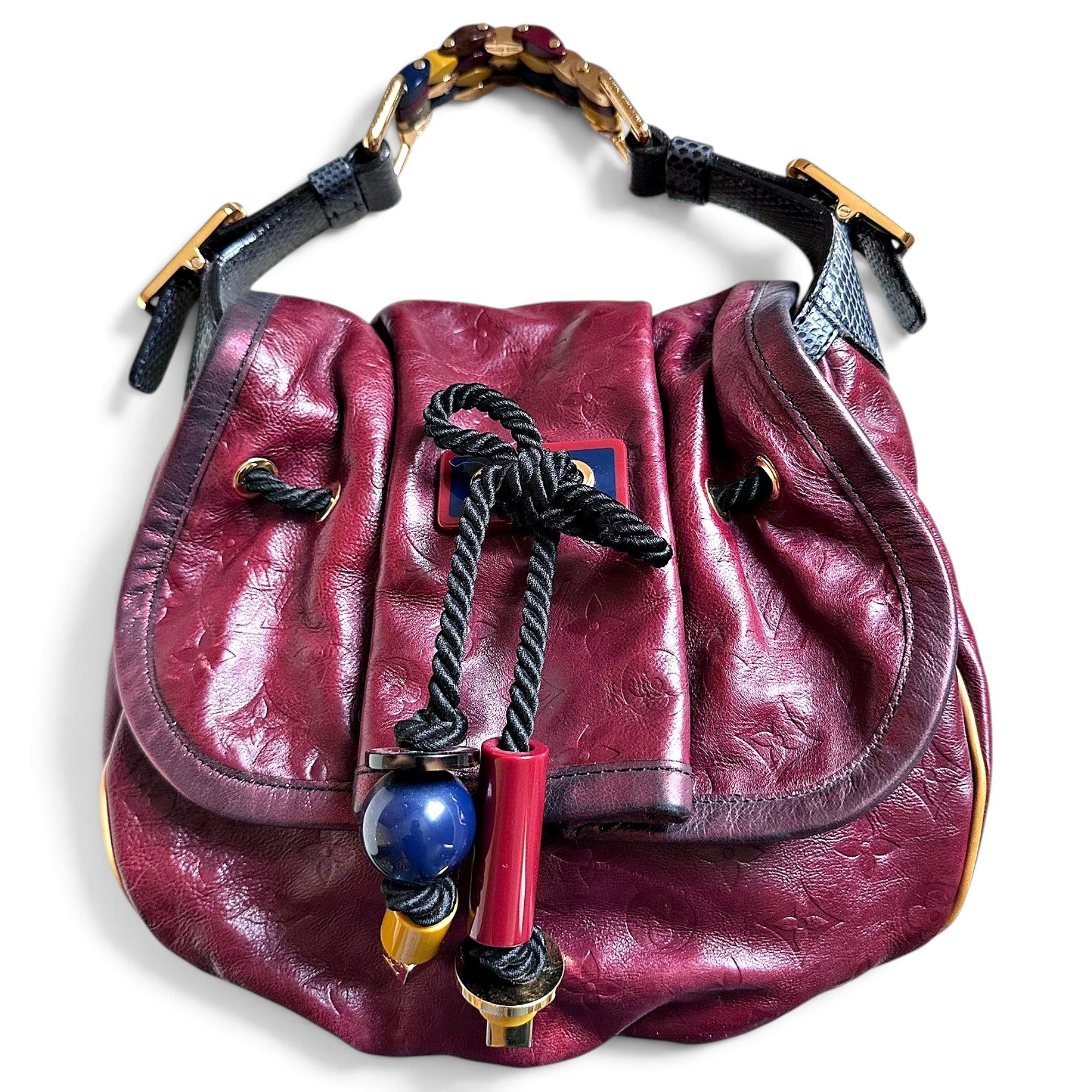 Leather handbag