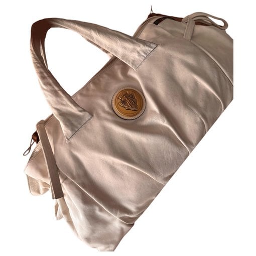 Leather bowling bag