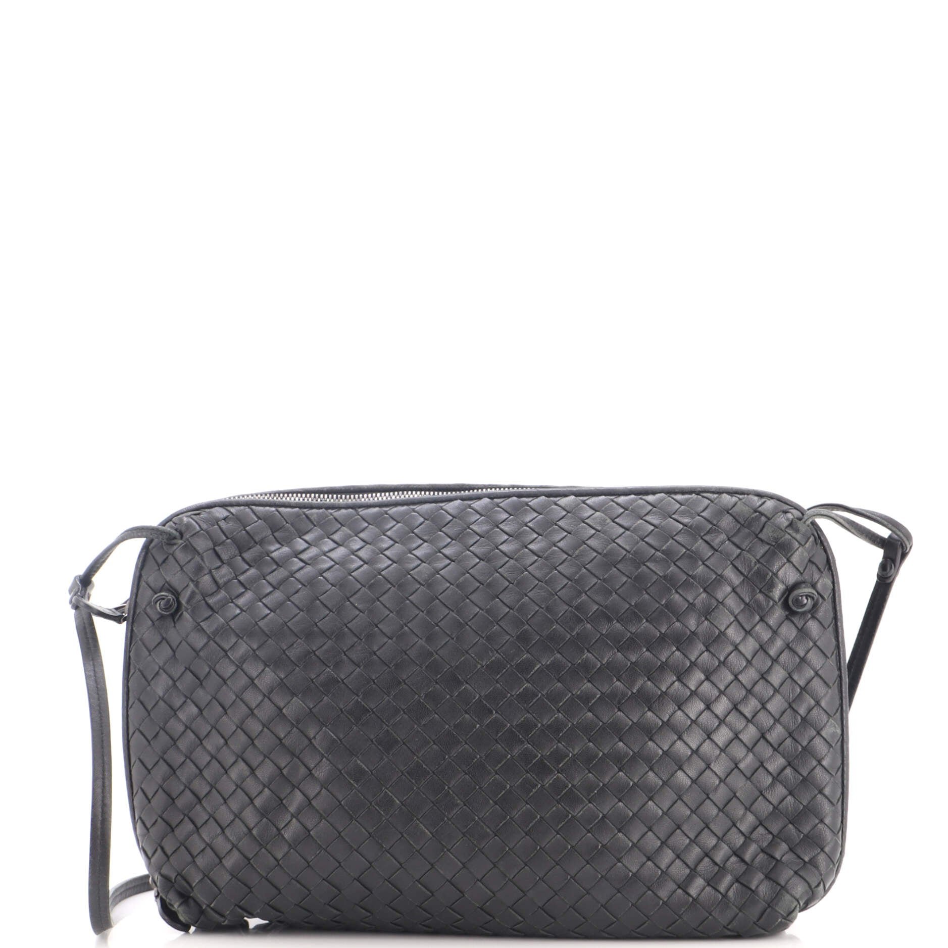 Bottega Veneta Nodini Crossbody Bag Intrecciato Nappa Medium