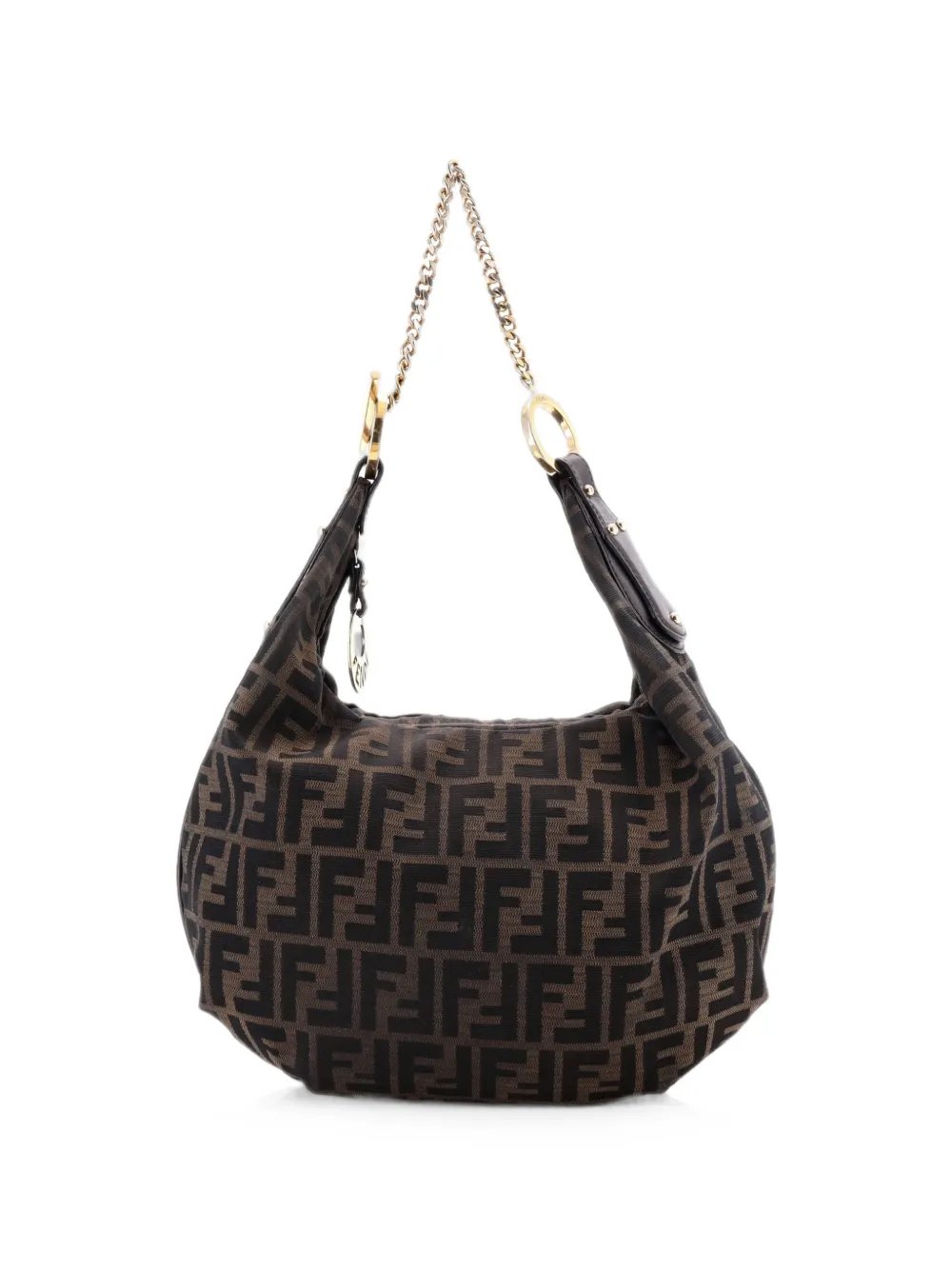 Chef Chain Zucca Canvas Medium hobo bag
