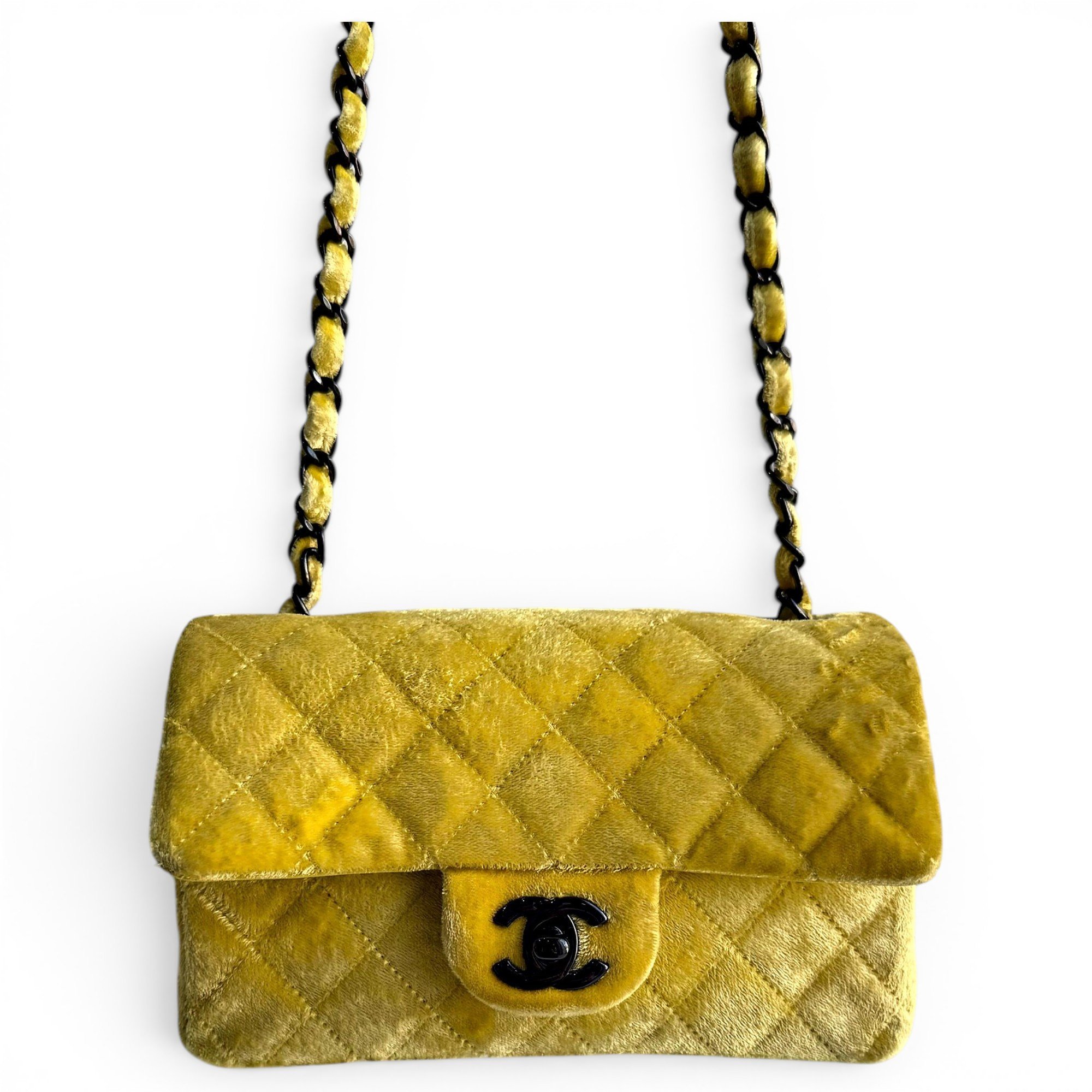 Timeless/Classique velvet crossbody bag