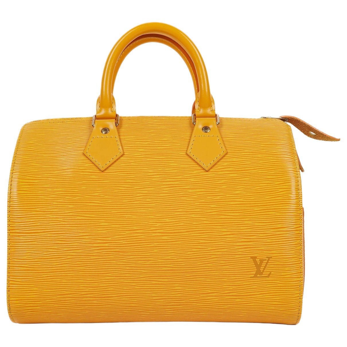 Speedy leather handbag