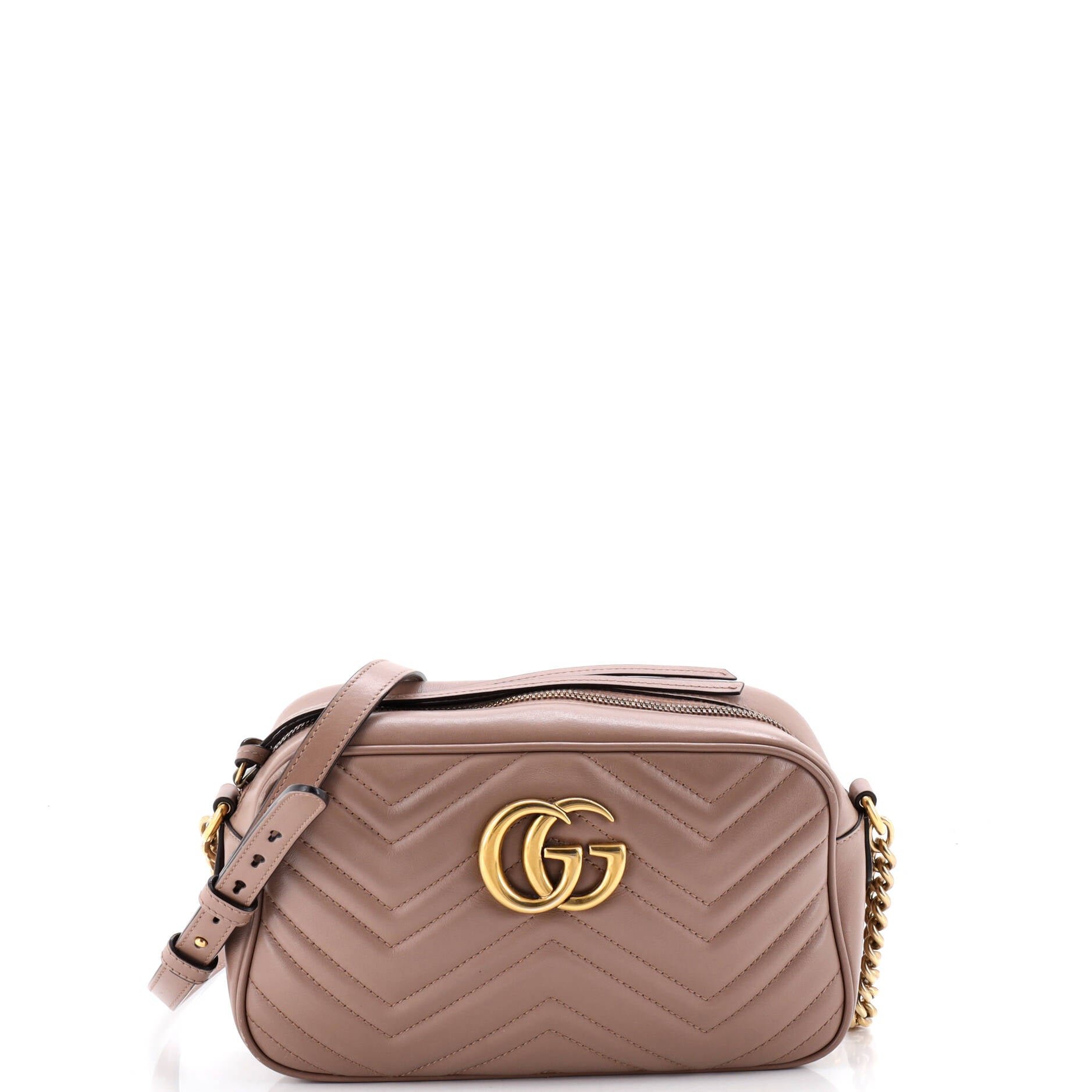 GG Marmont Shoulder Bag Matelasse Leather Small
