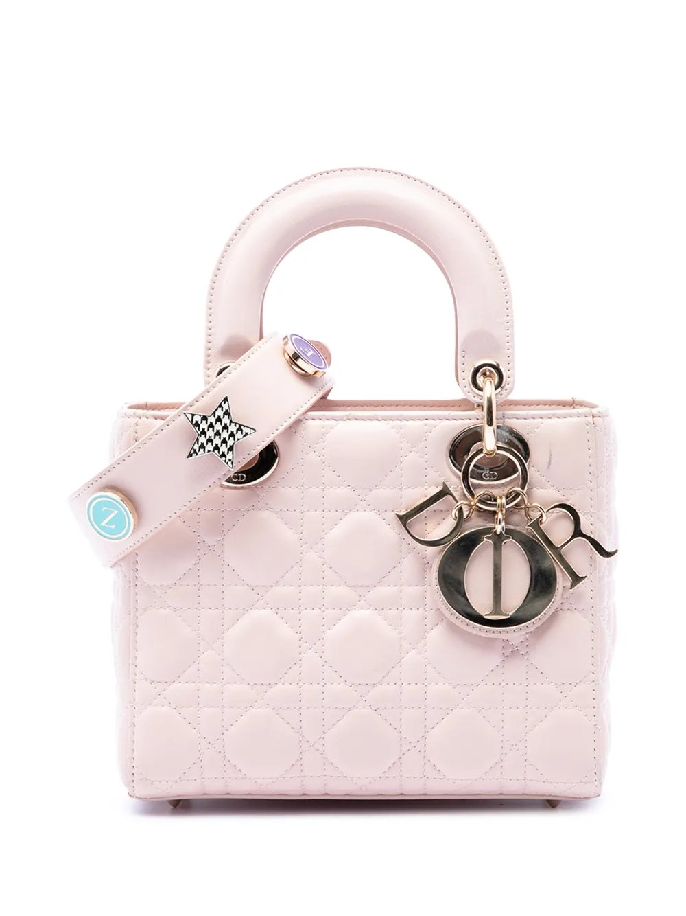 Dior 2016 Small Lambskin Cannage My ABCDior Lady Dior satchel