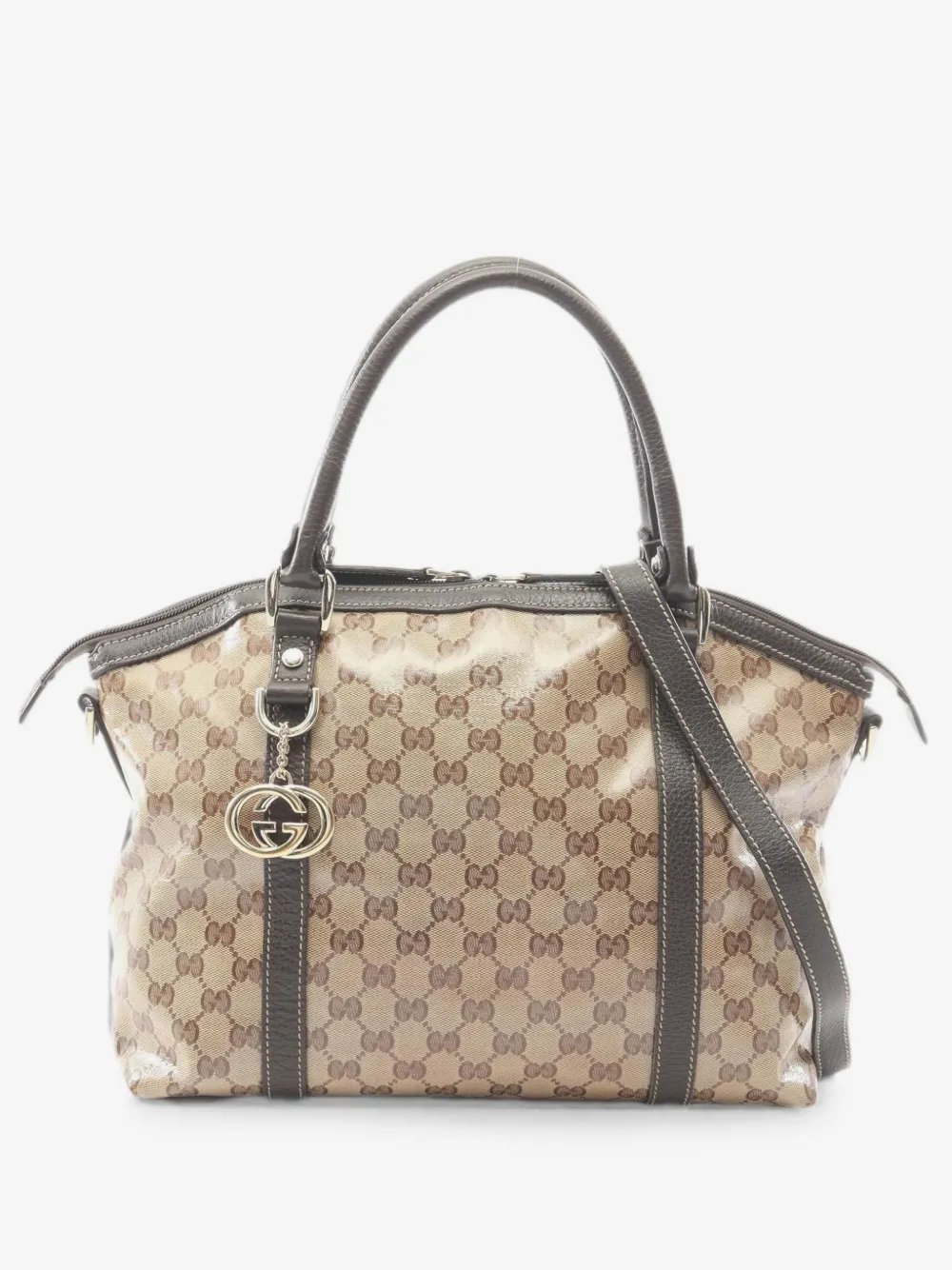 2000s Interlocking G GG Crystal tote bag