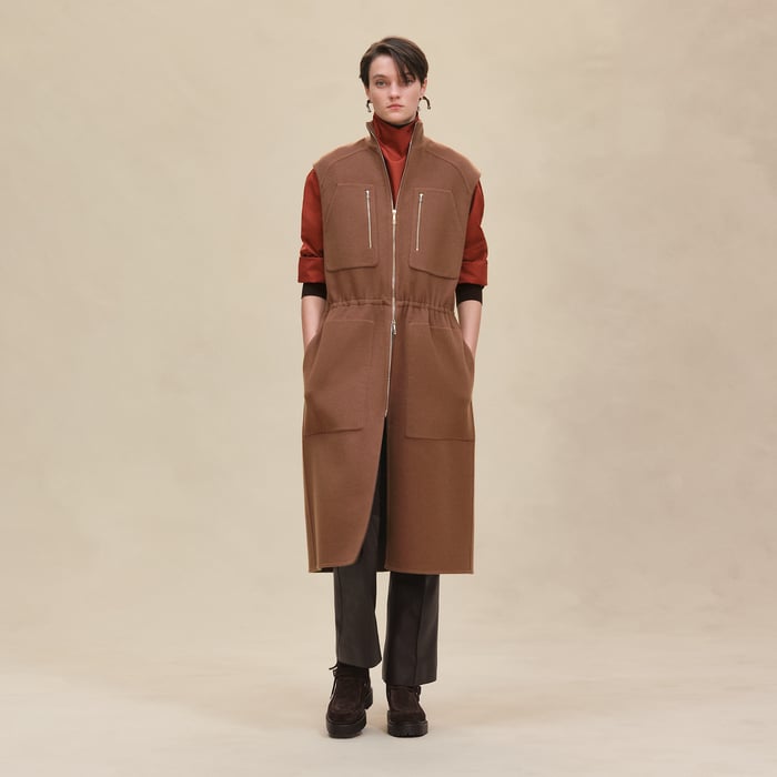 Long Bomber Vest