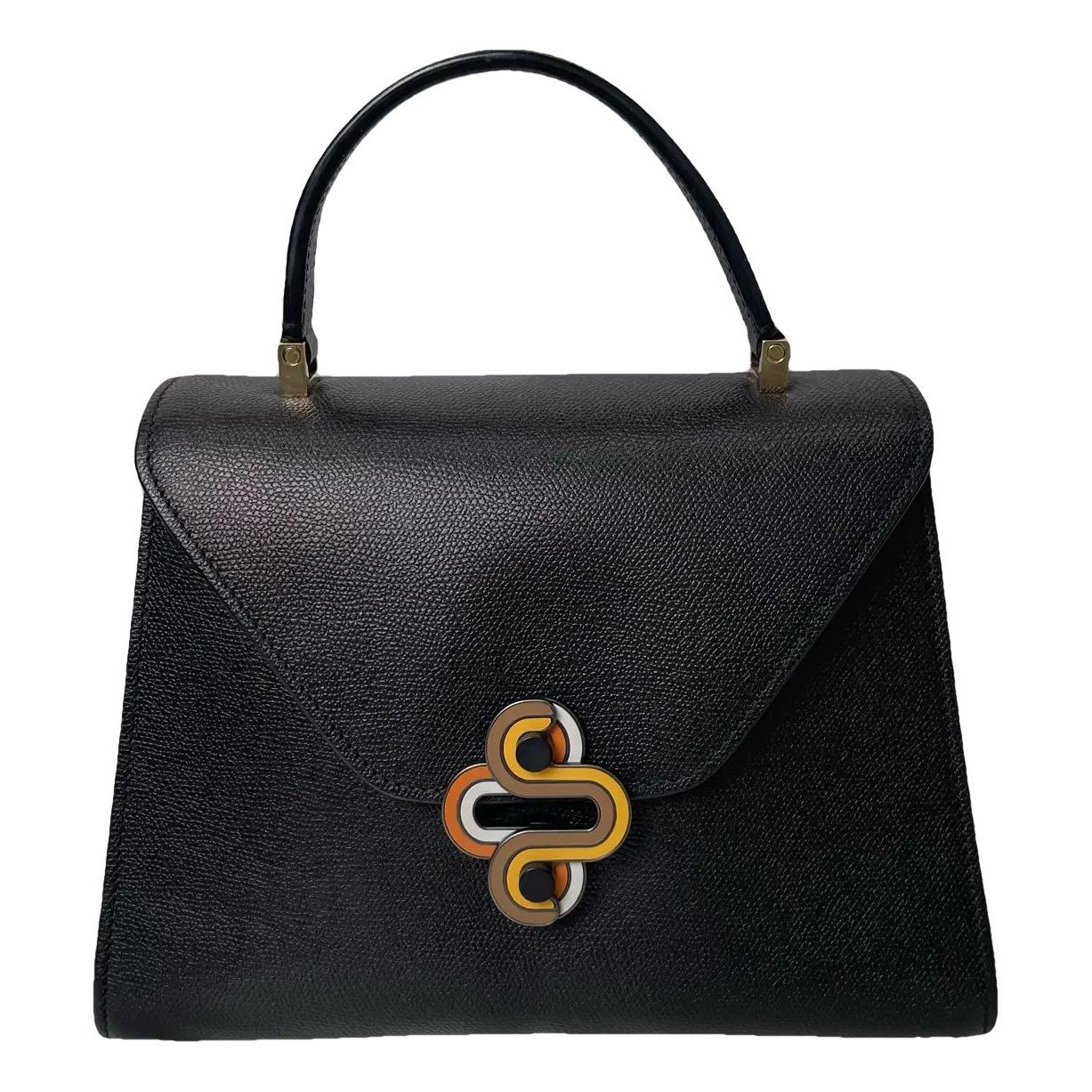 Iside leather handbag