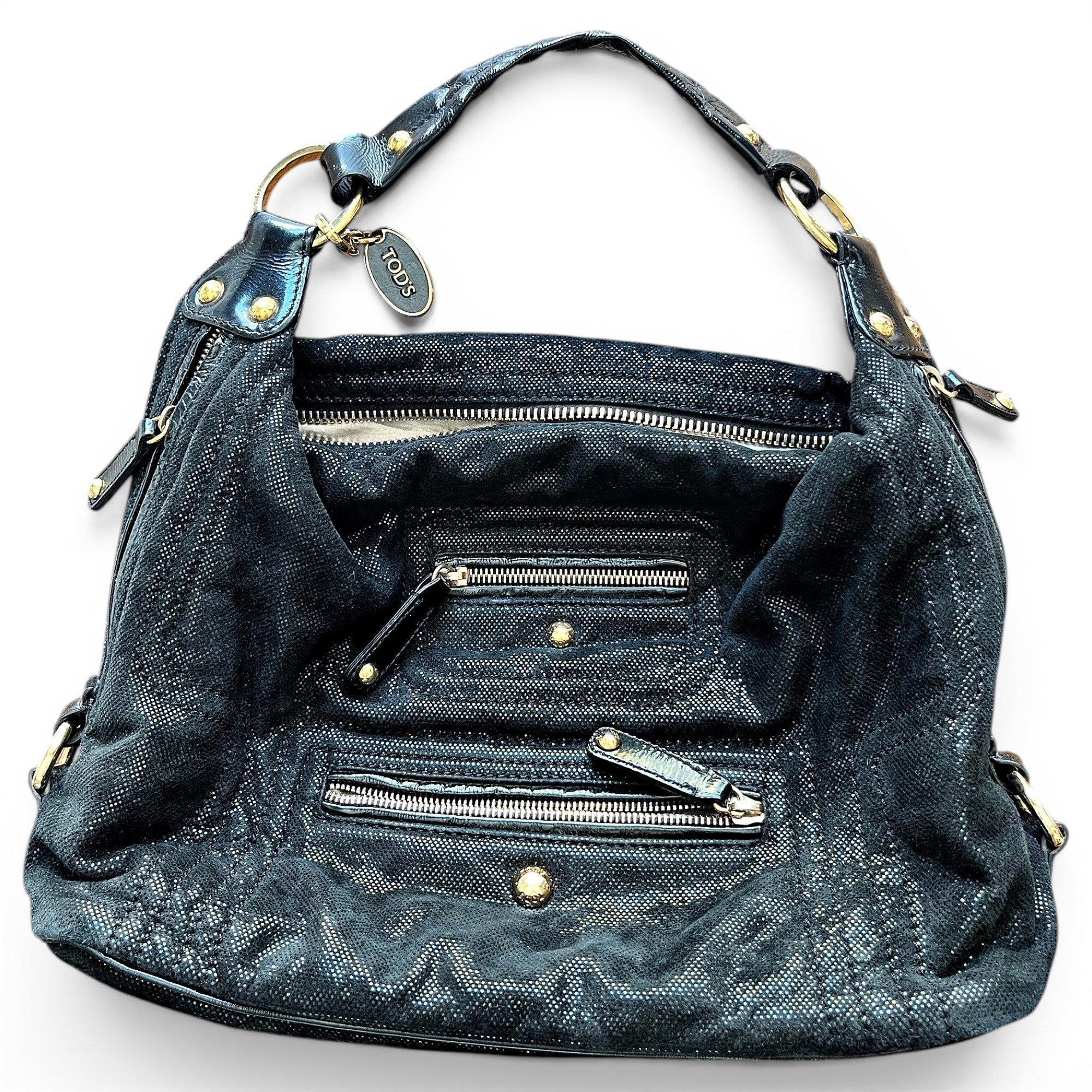 Leather tote