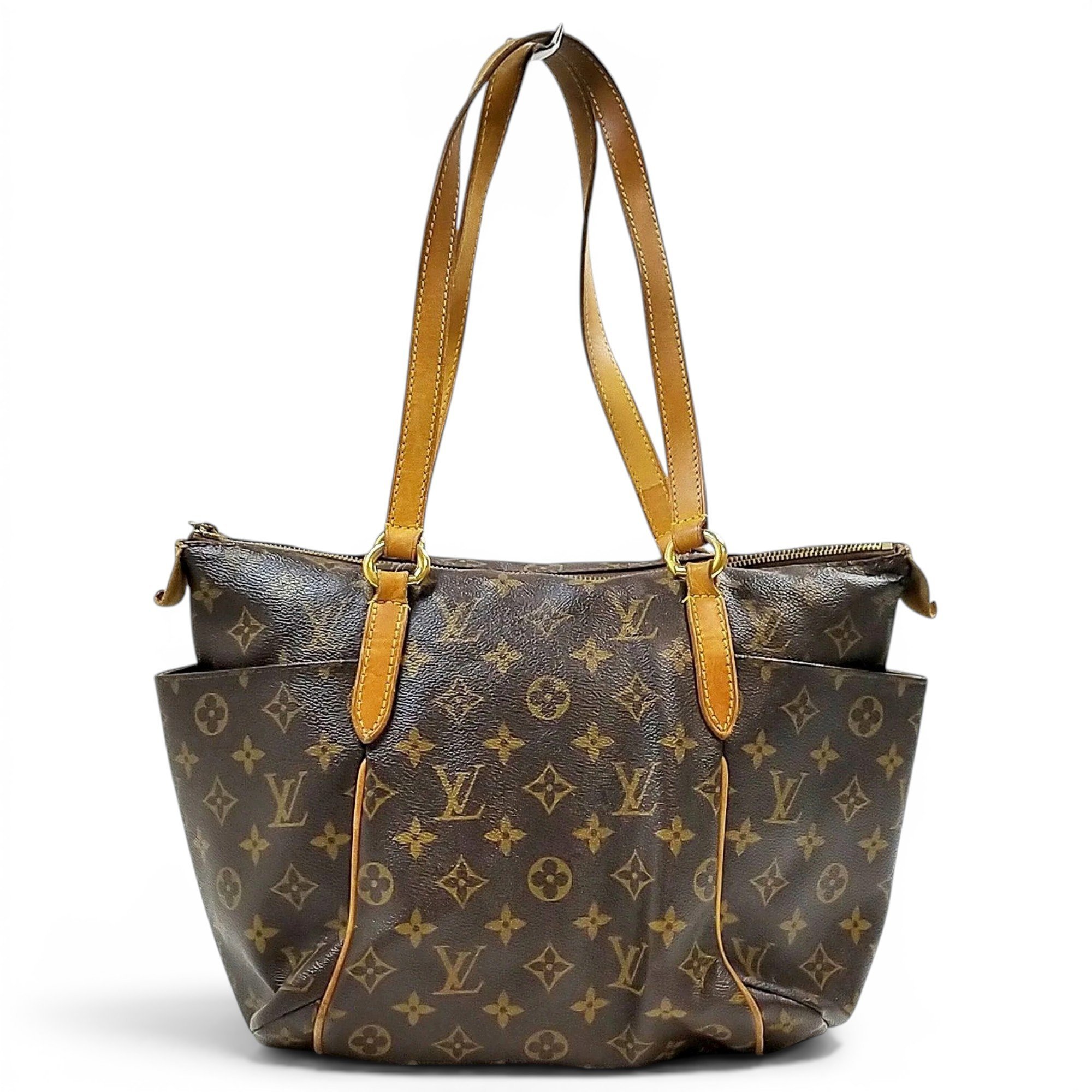 Totally leather tote