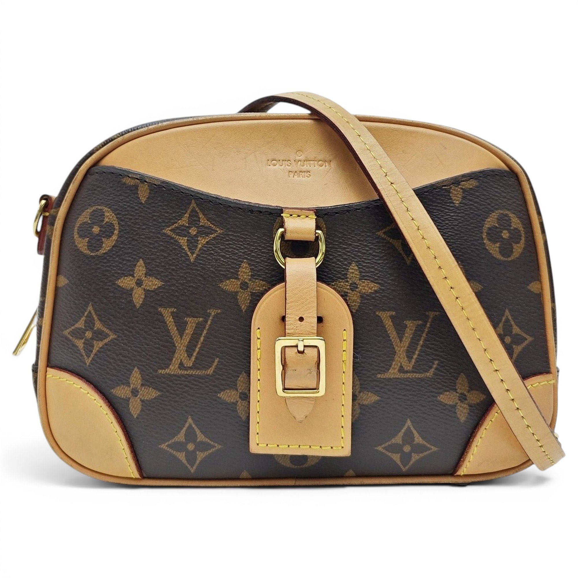 Deauville leather handbag