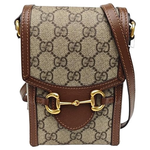 Handle Horsebit 1955 leather mini bag