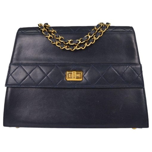 Trendy CC Flap leather handbag