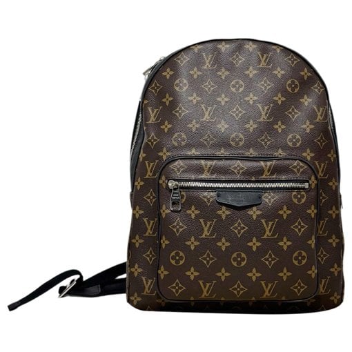 Leather backpack