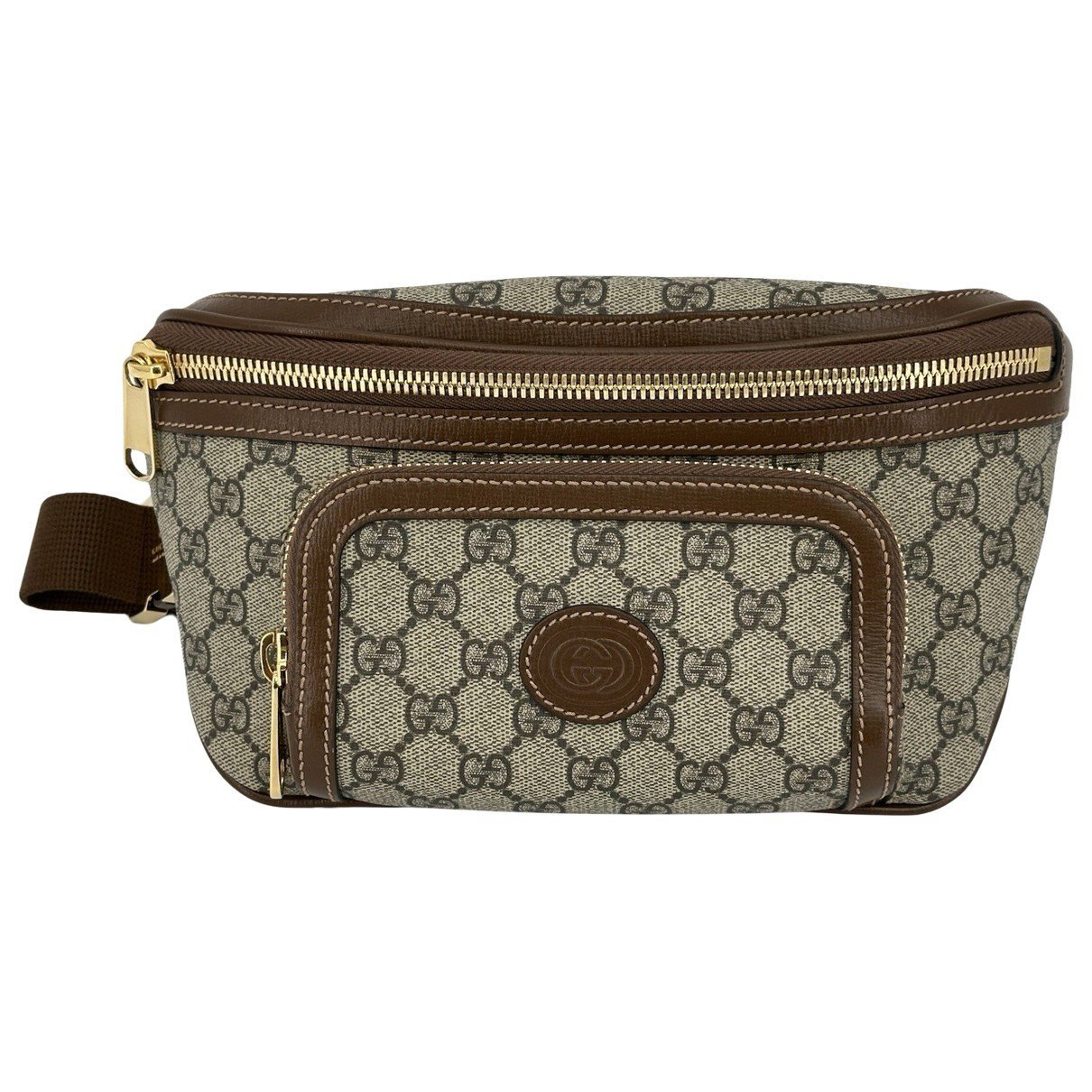 Leather travel bag