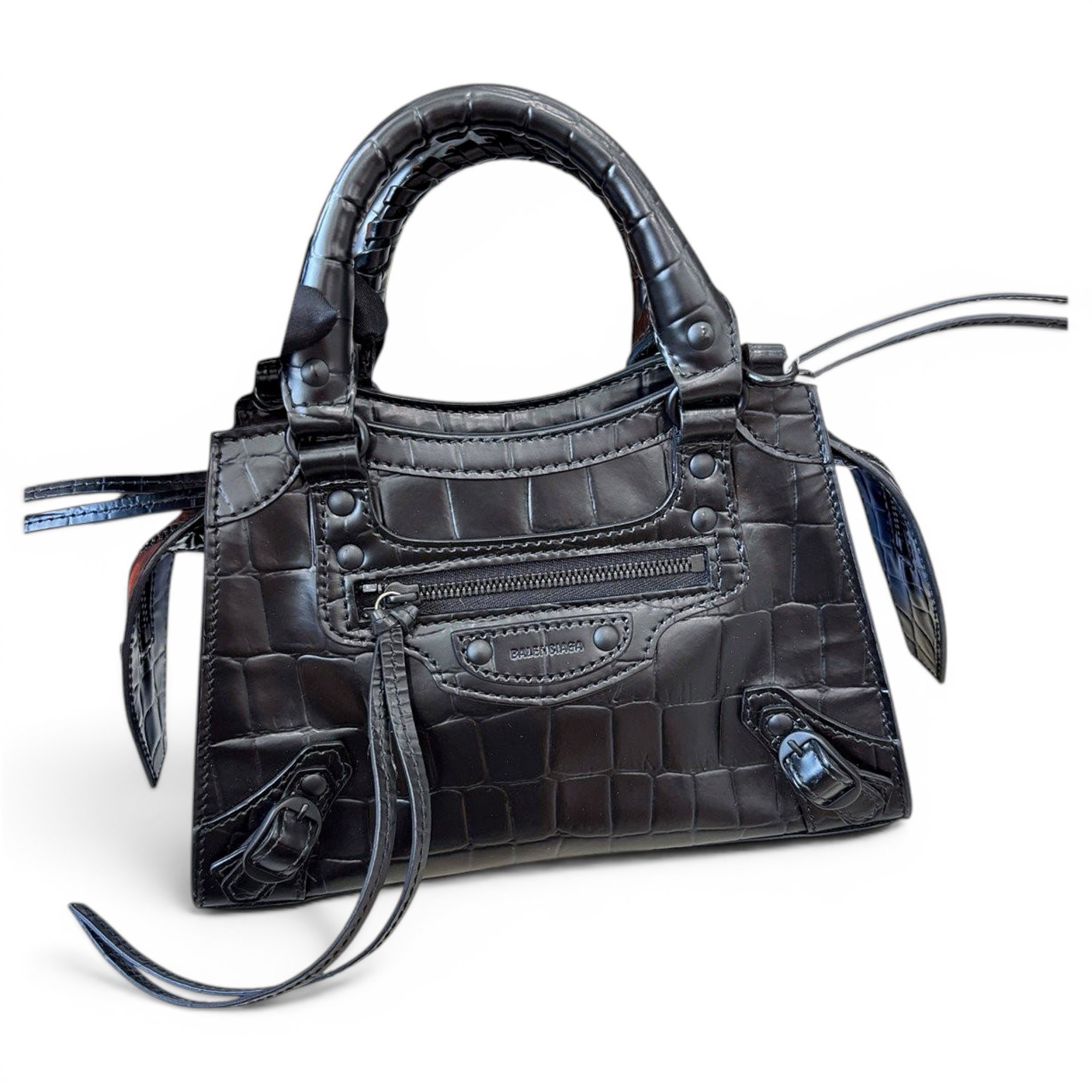 Neo Classic leather satchel