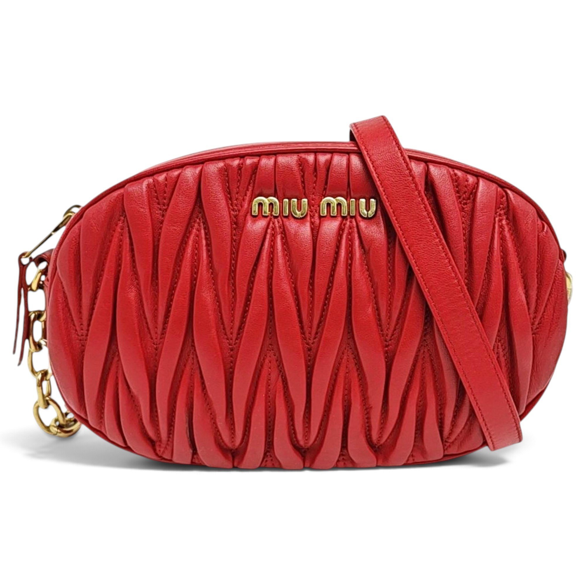Miu Miu Caprice leather crossbody bag