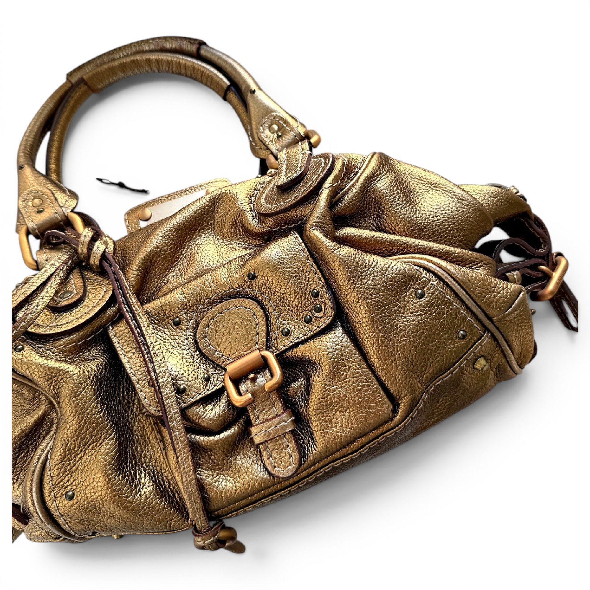 Paddington, Pocket leather handbag