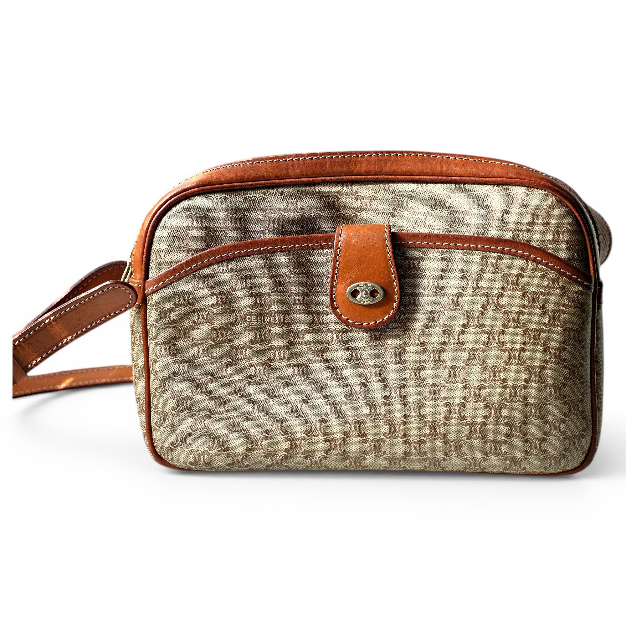 Leather crossbody bag