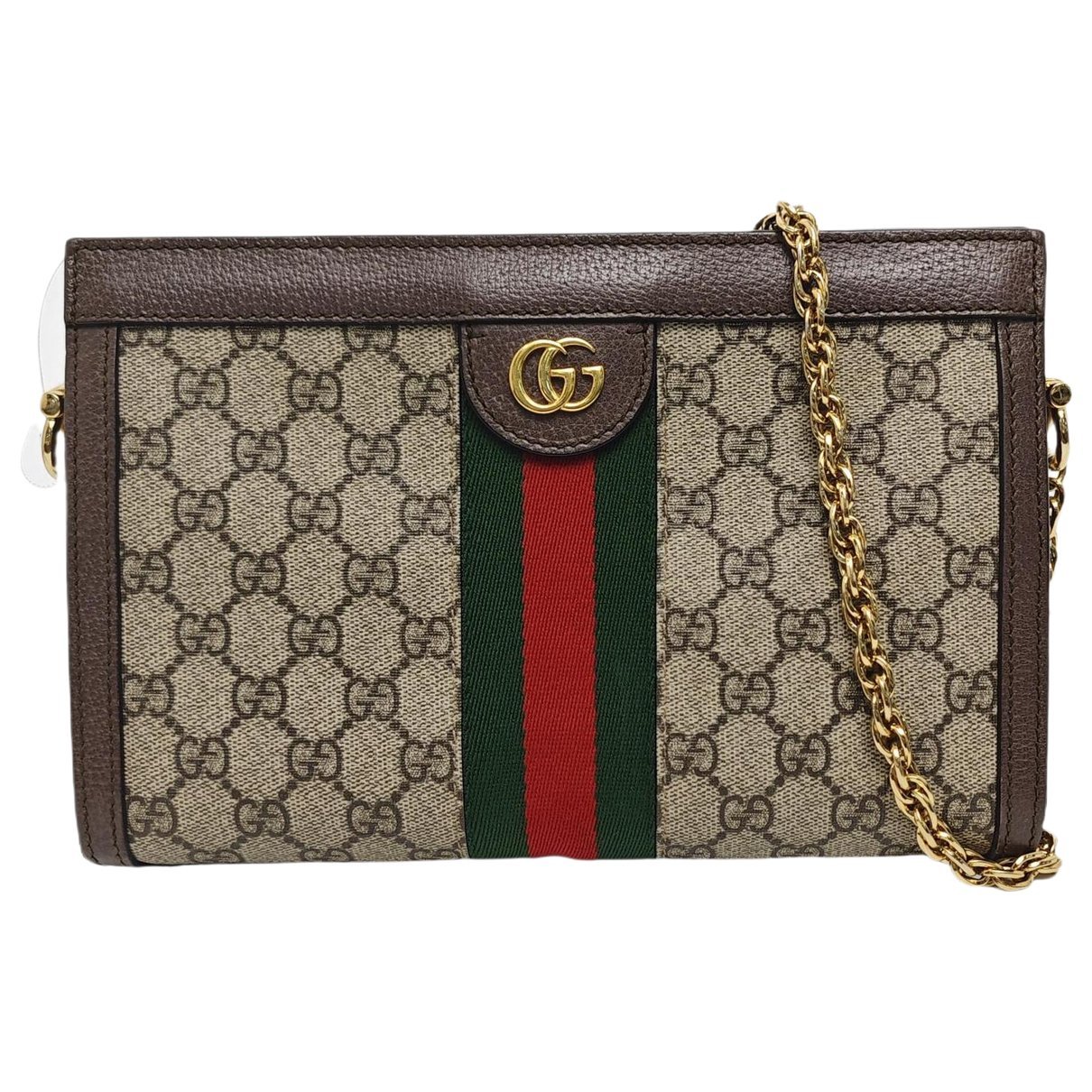 Ophidia leather crossbody bag