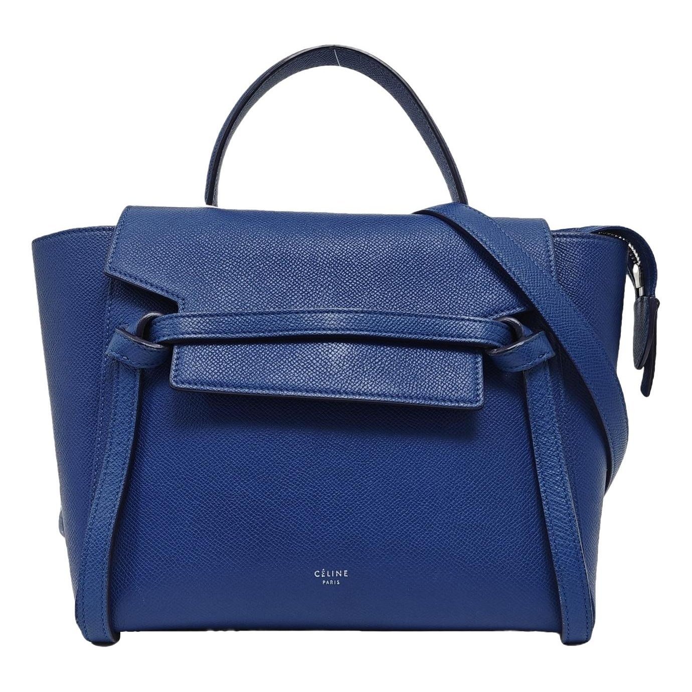 Belt leather handbag