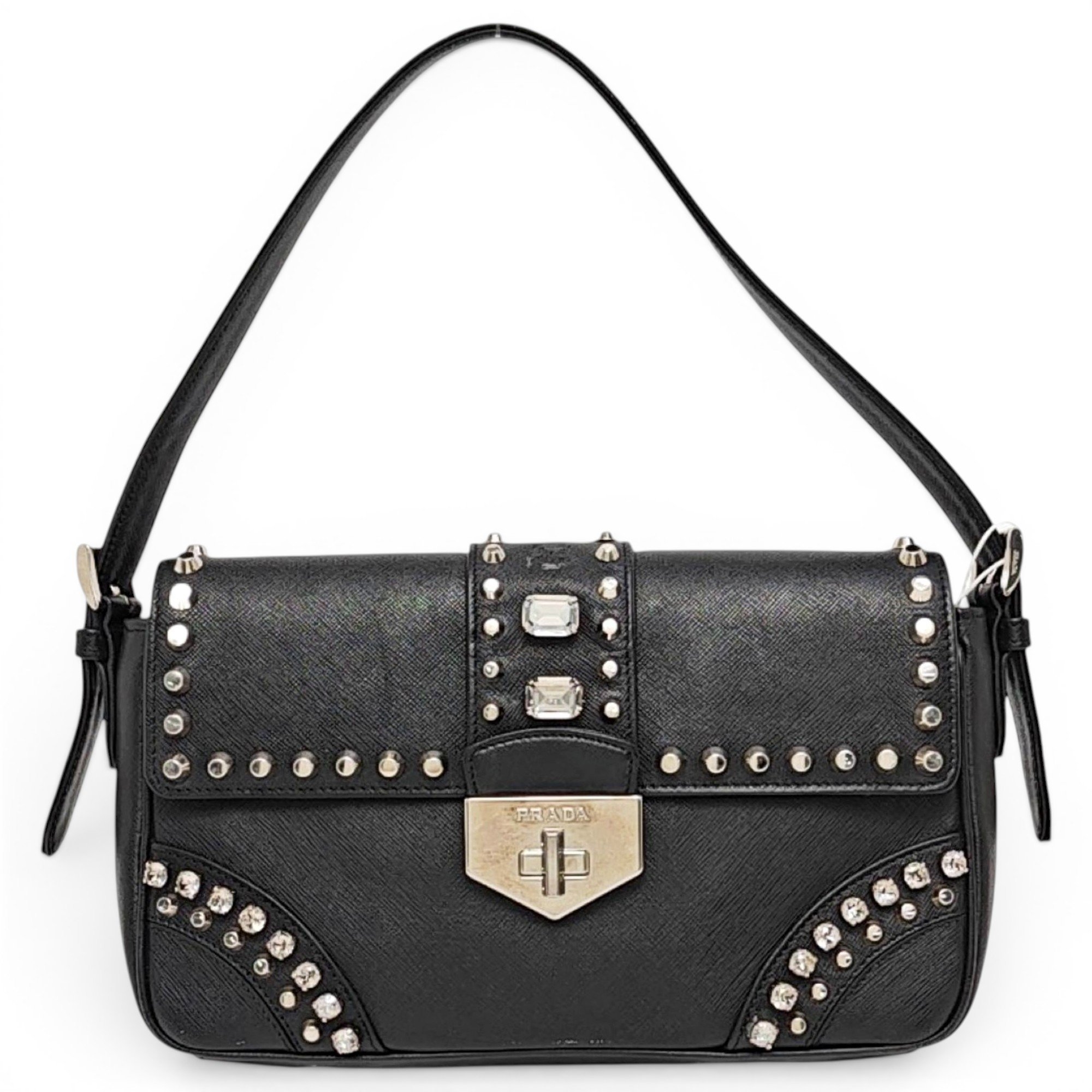 Prada Elektra leather handbag