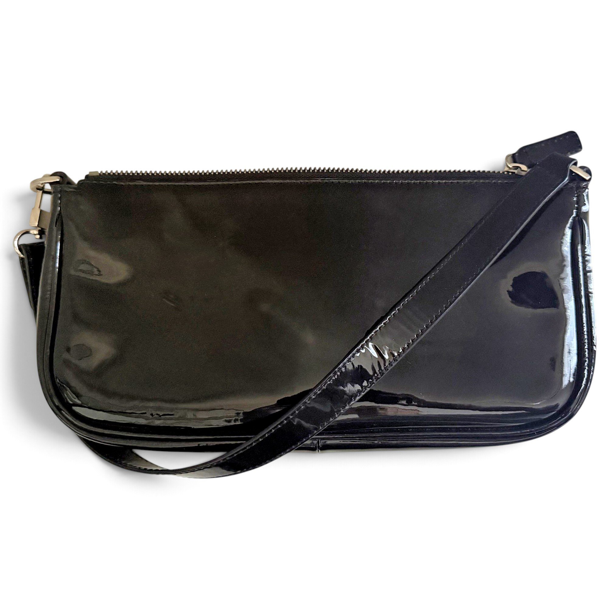 By Far Rachel patent leather handbag