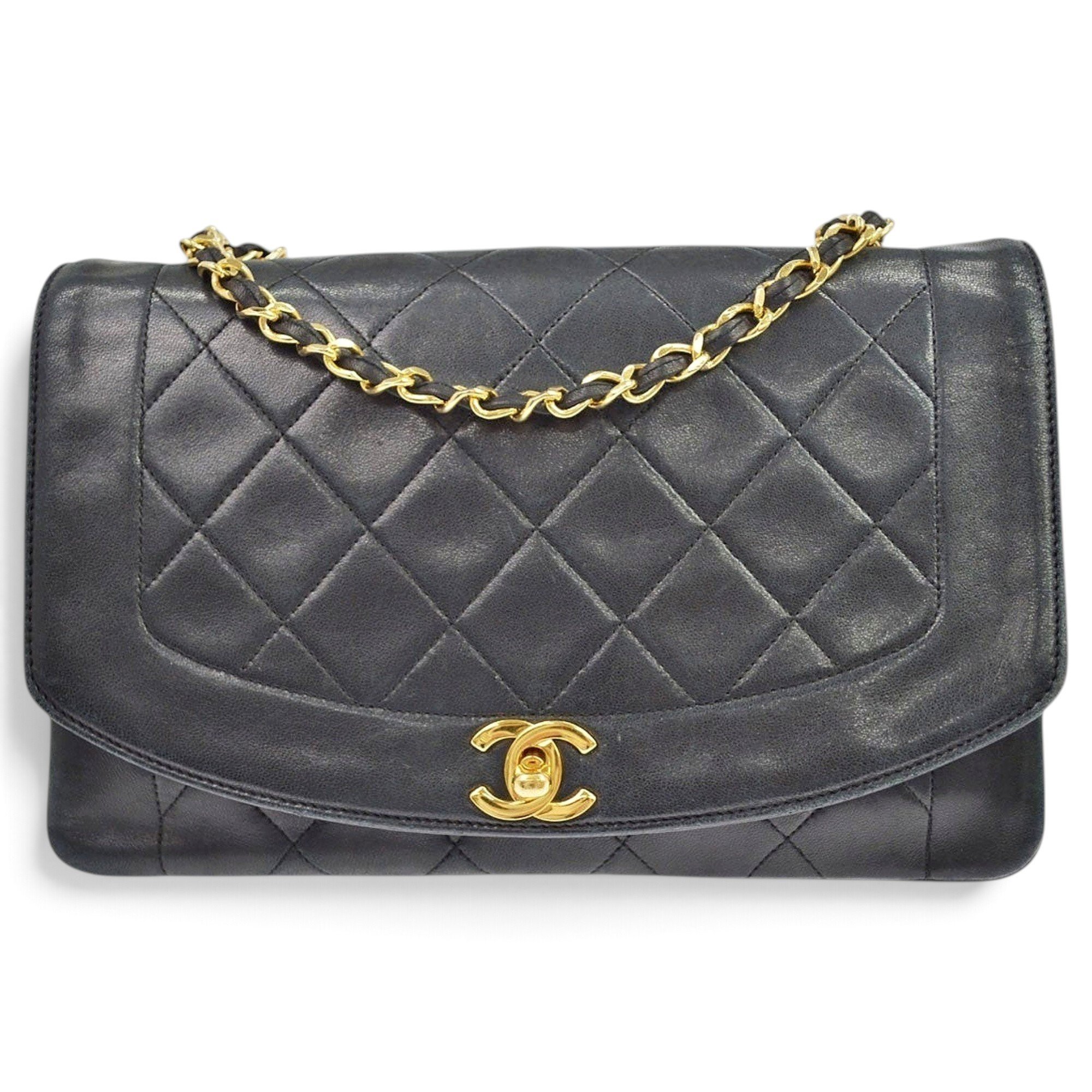 Diana leather handbag