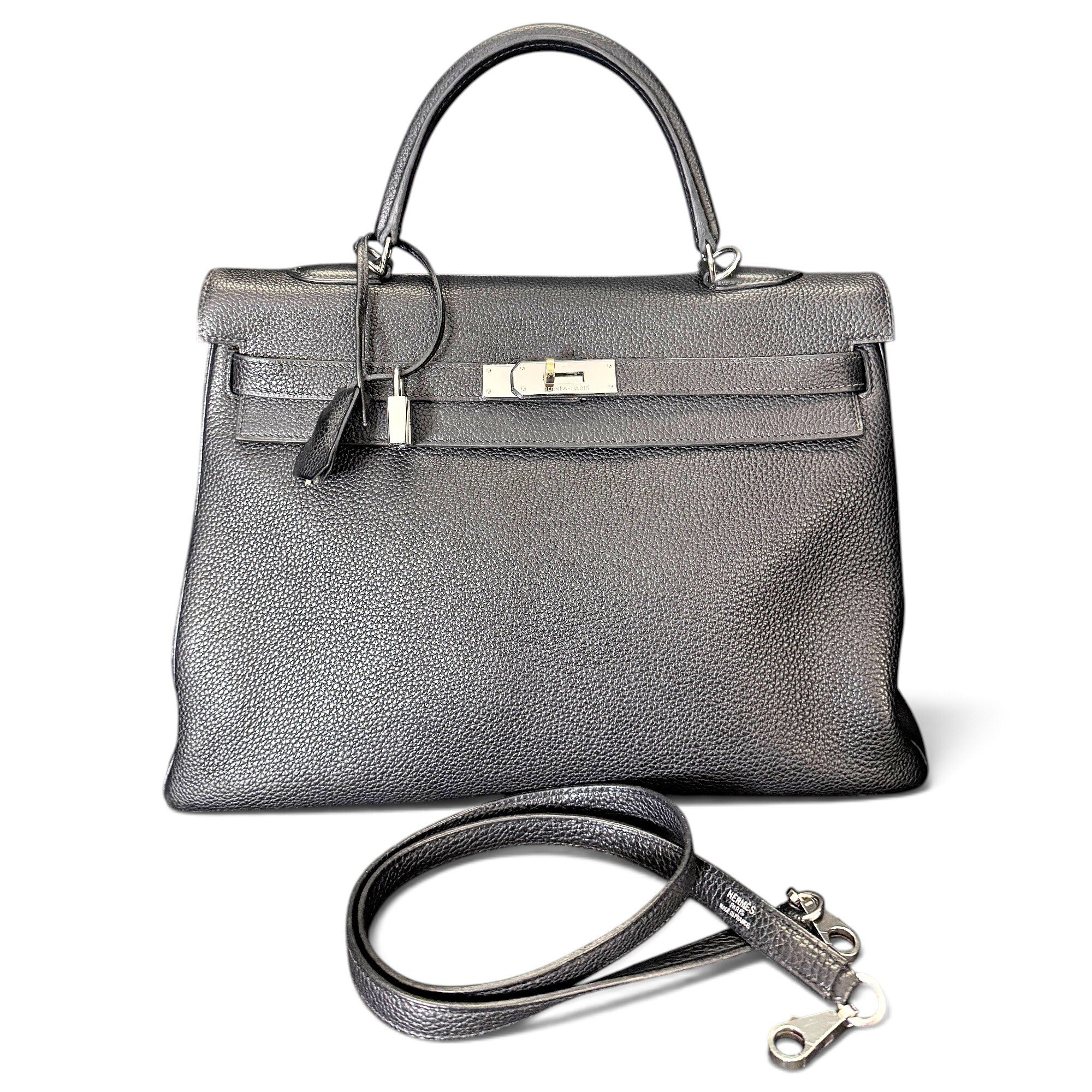 Kelly 35 leather crossbody bag