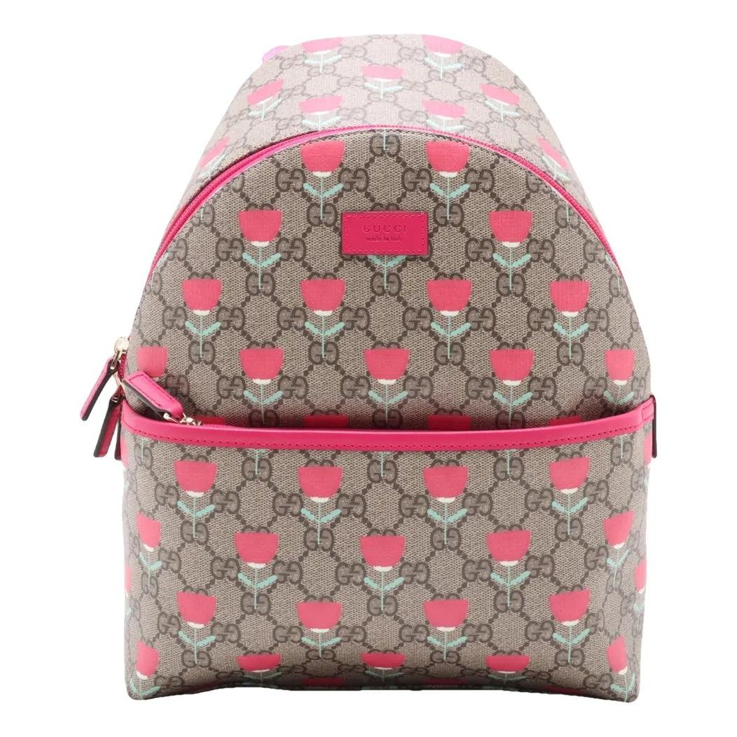 Leather backpack