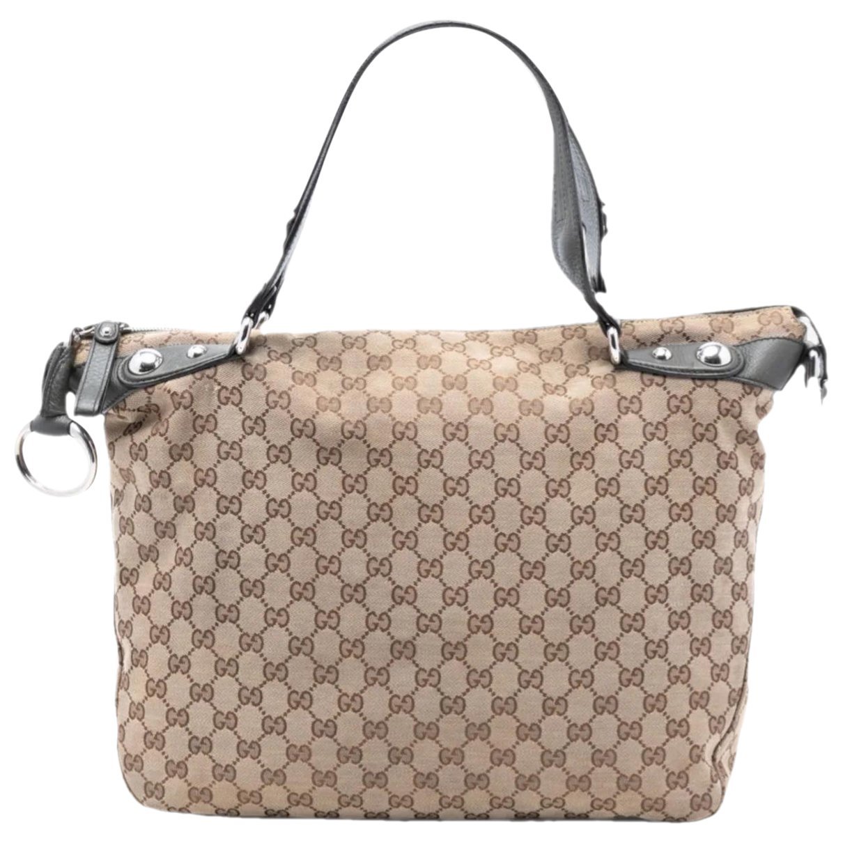 Gucci B cloth satchel