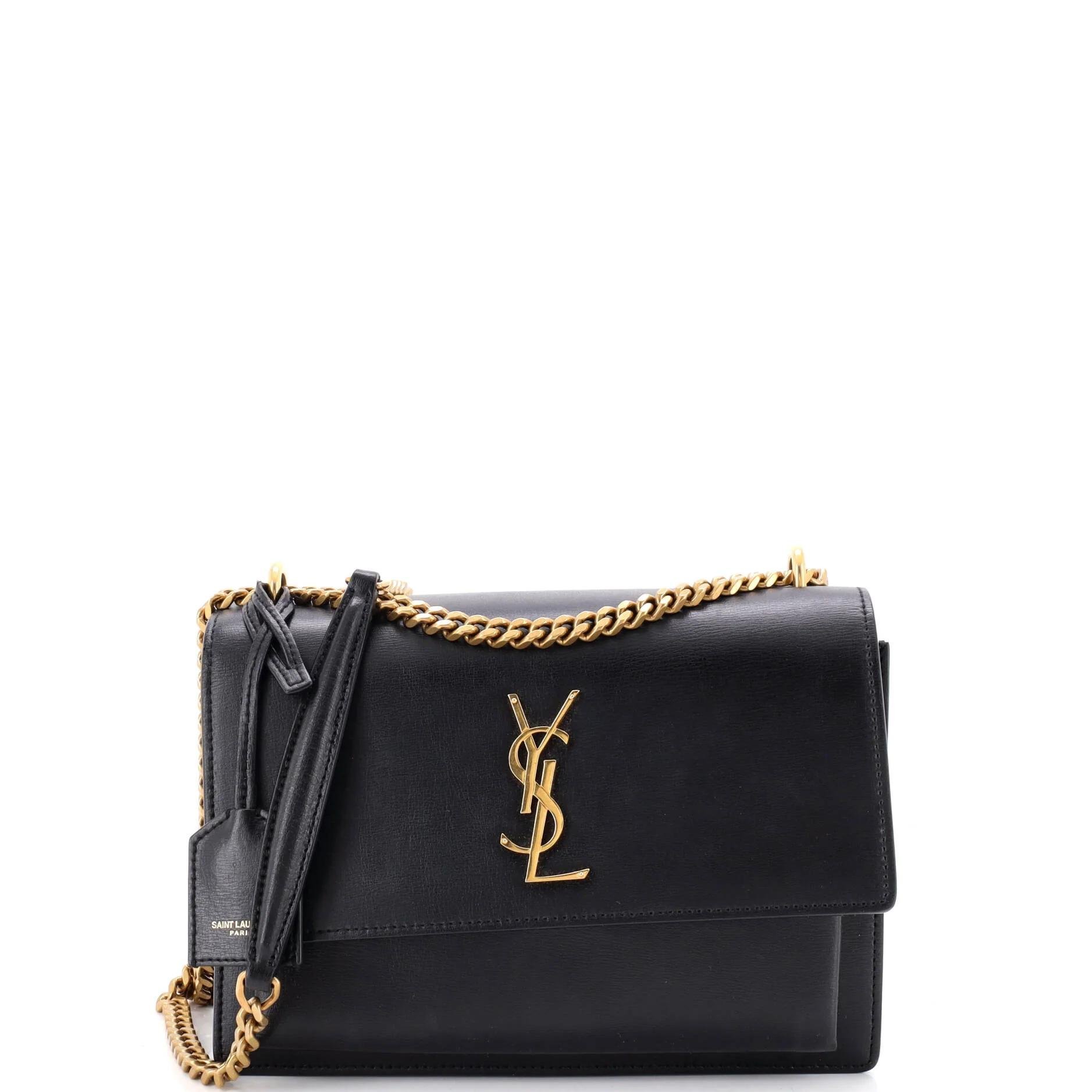 Sunset leather crossbody bag