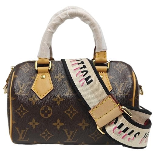 Nano Speedy / Mini HL leather handbag