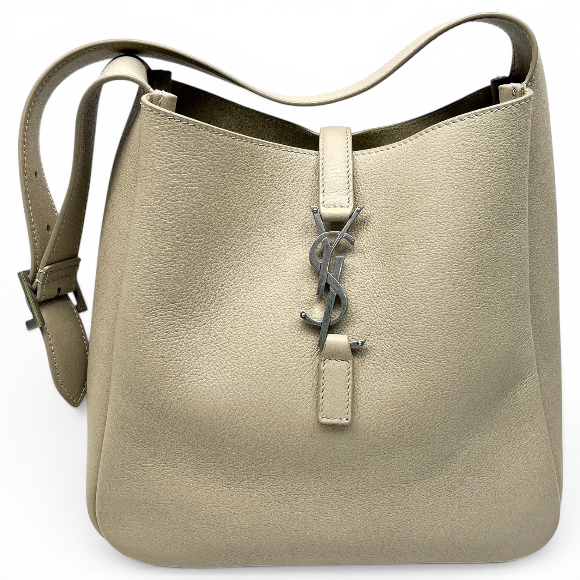 Le Fermoir Hobo leather handbag