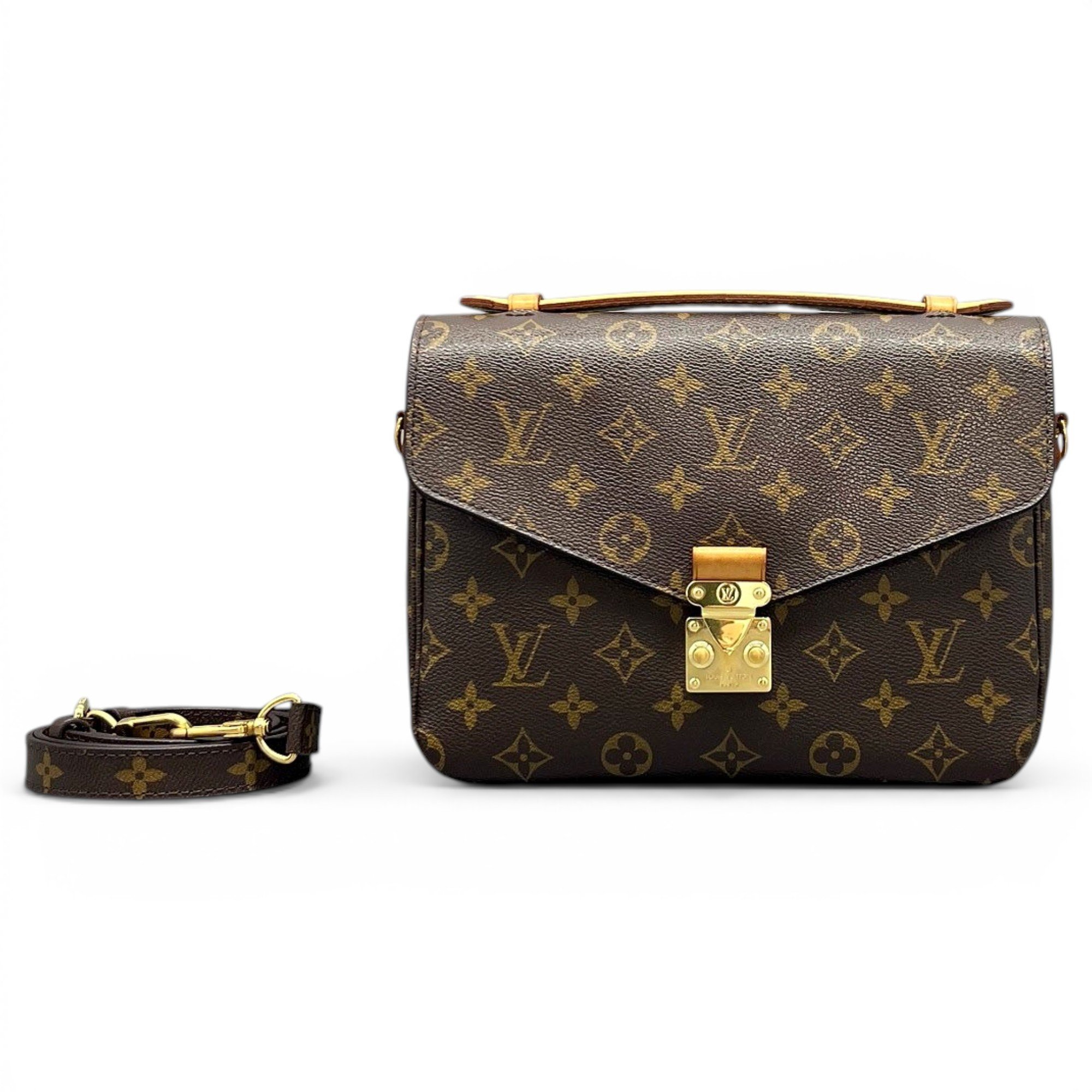 Metis leather handbag