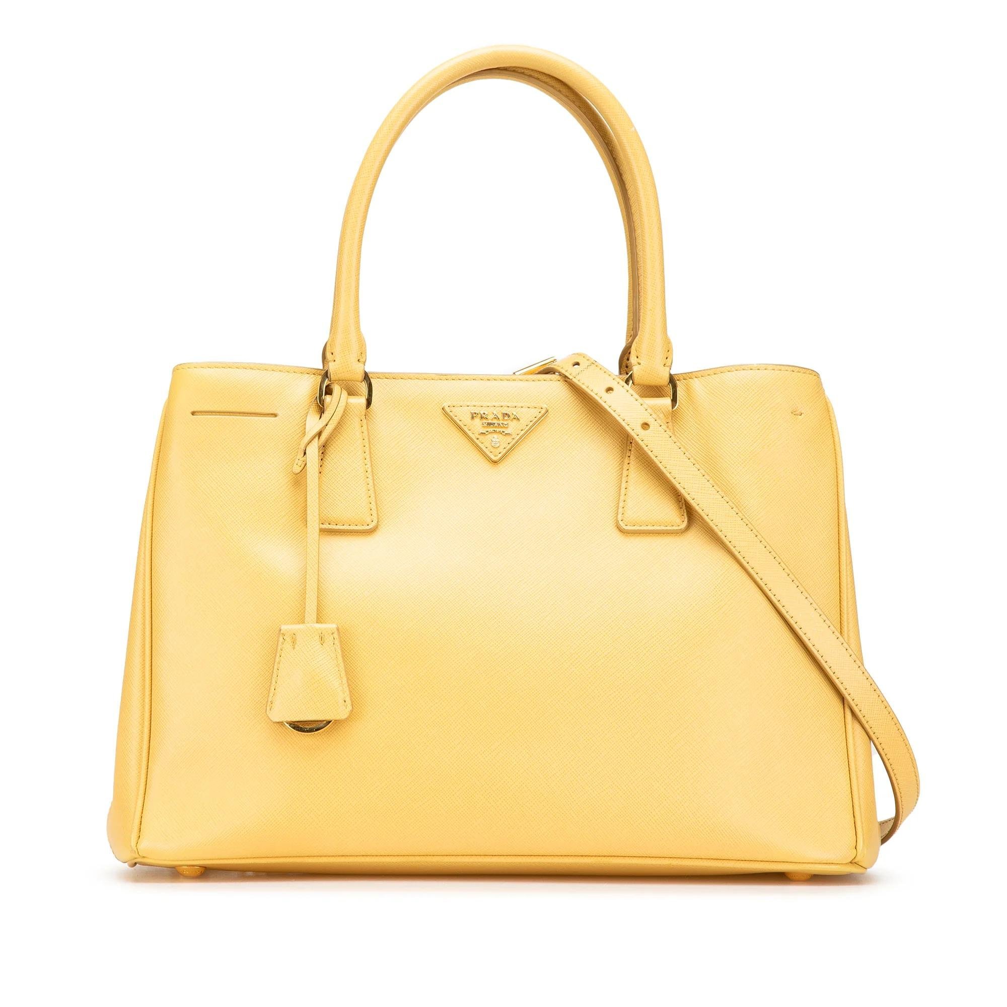 Galleria leather handbag