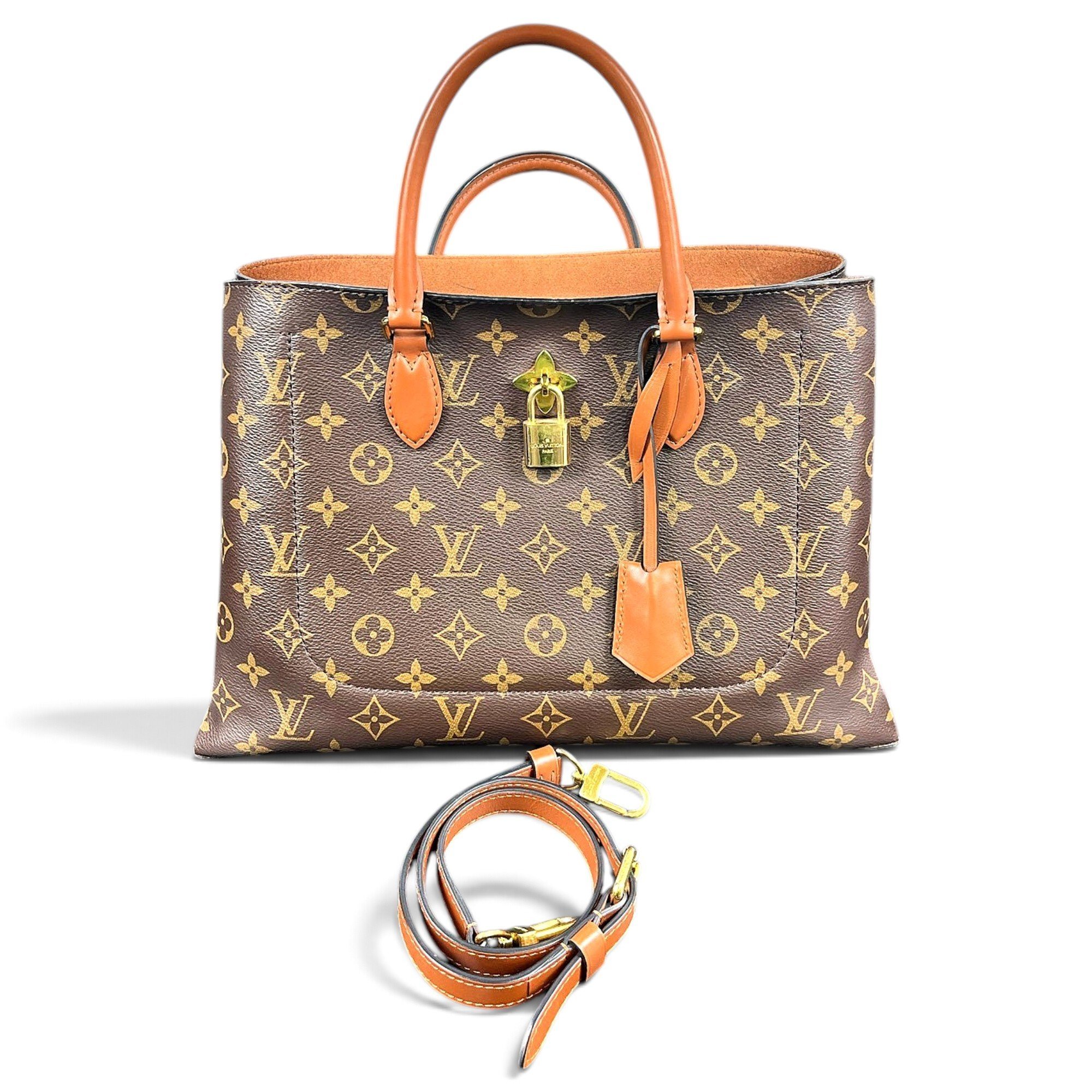 Florine leather tote