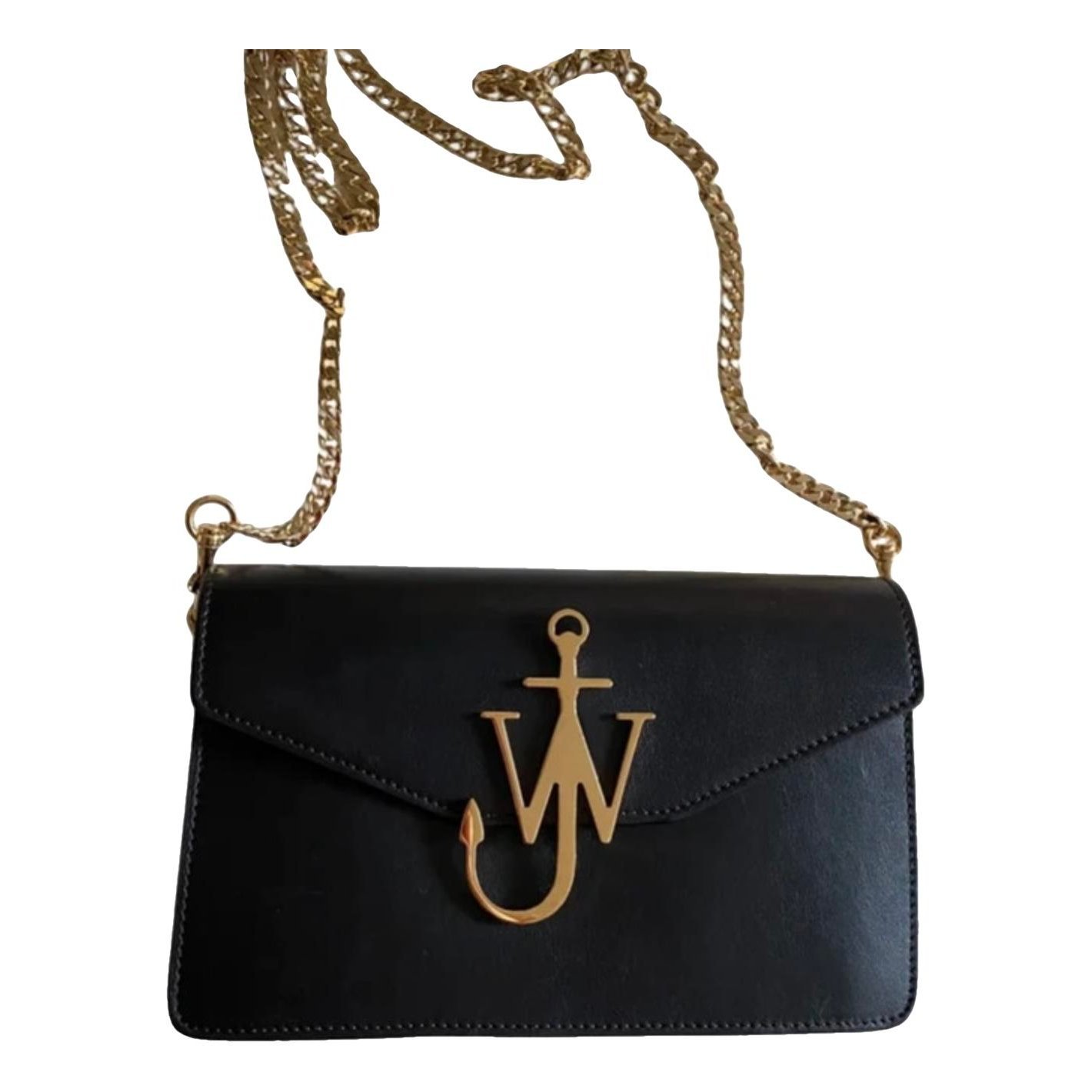 Logo leather crossbody bag