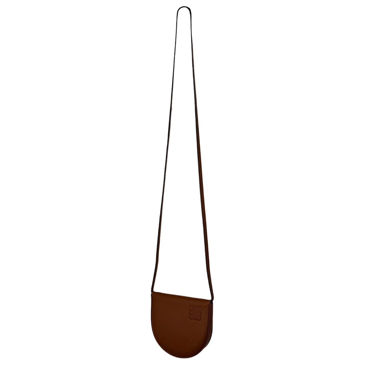 Heel leather crossbody bag