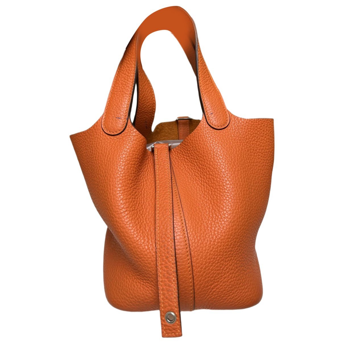 Picotin leather handbag