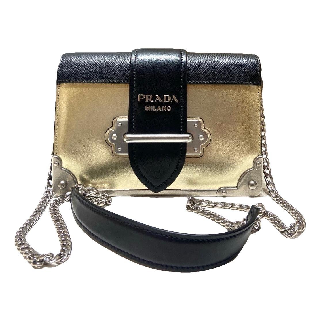 Cahier leather handbag