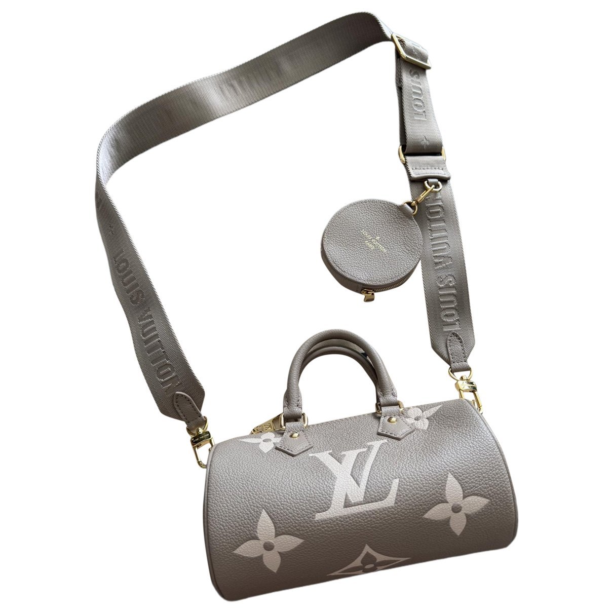 Papillon BB leather crossbody bag