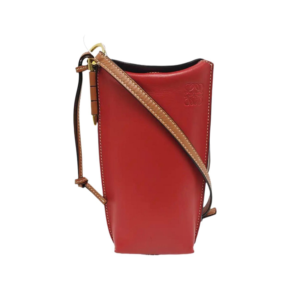 Gate leather crossbody bag
