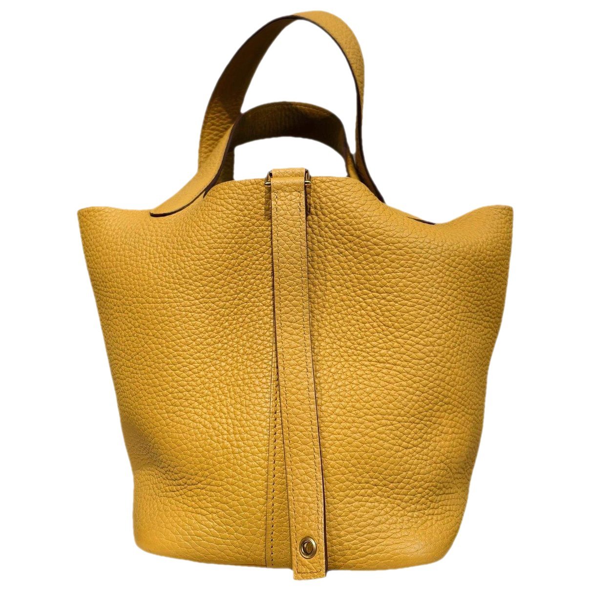 Picotin leather handbag