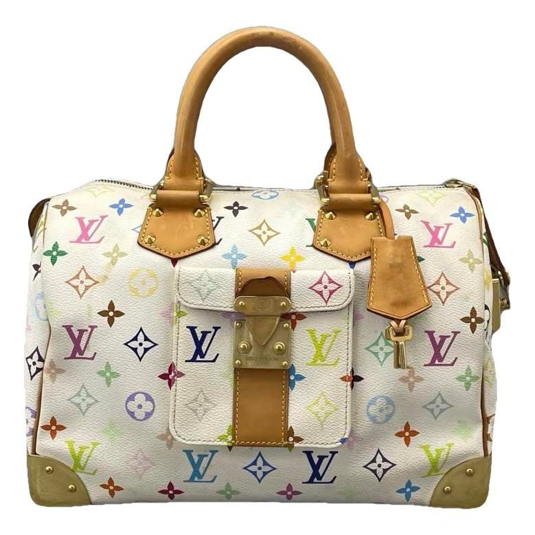Speedy leather handbag