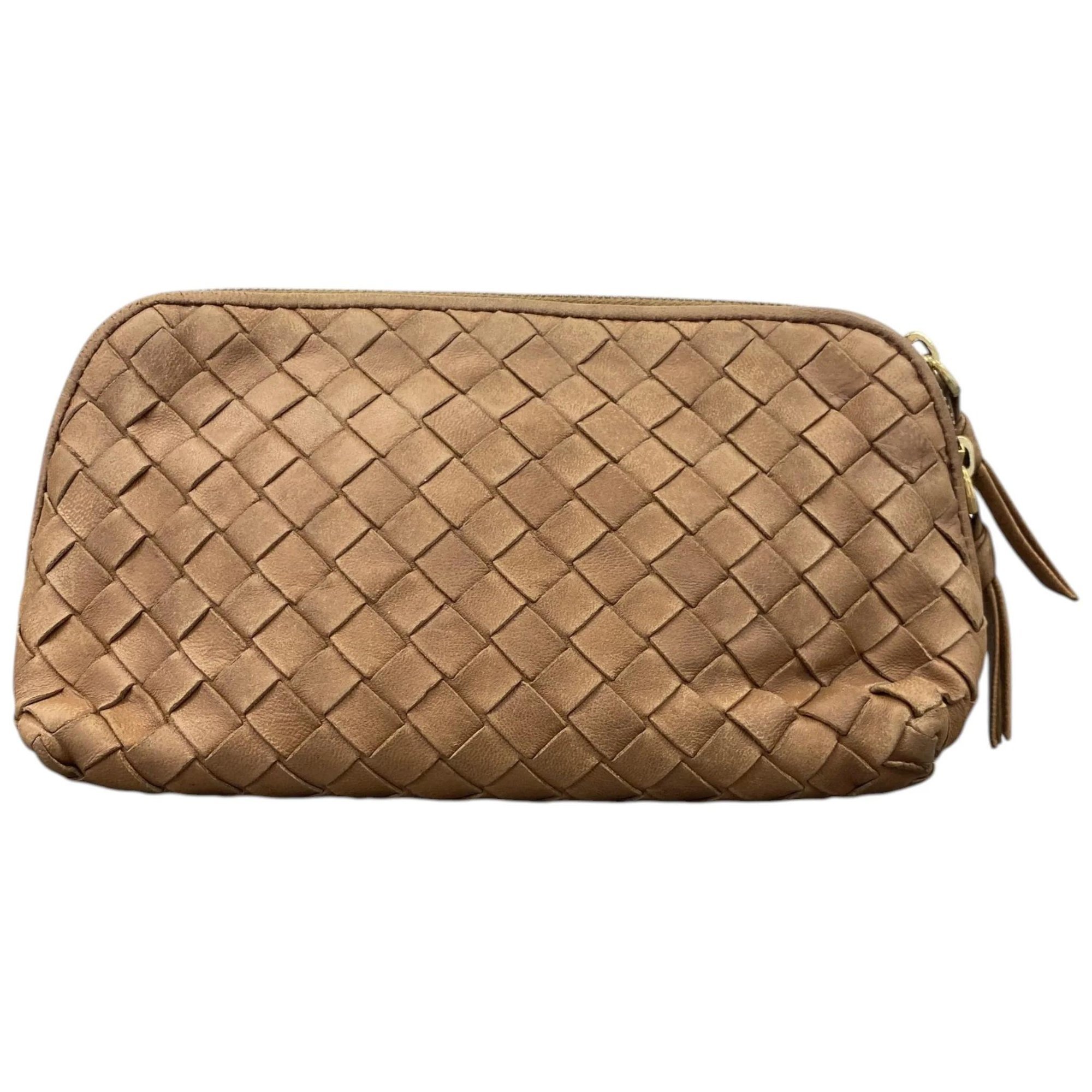 Leather vanity case