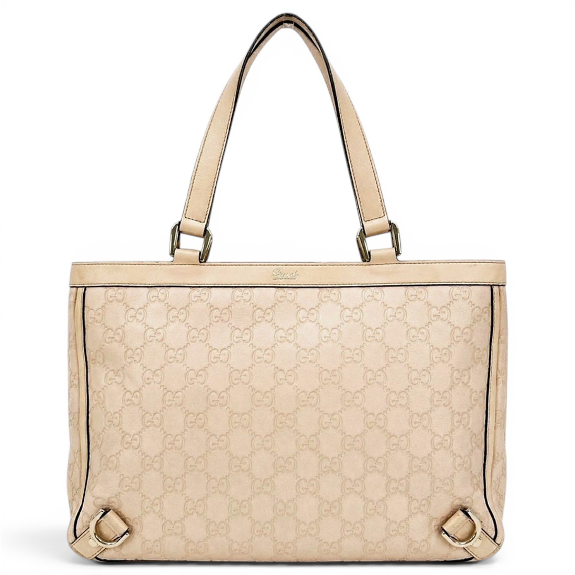 Leather tote